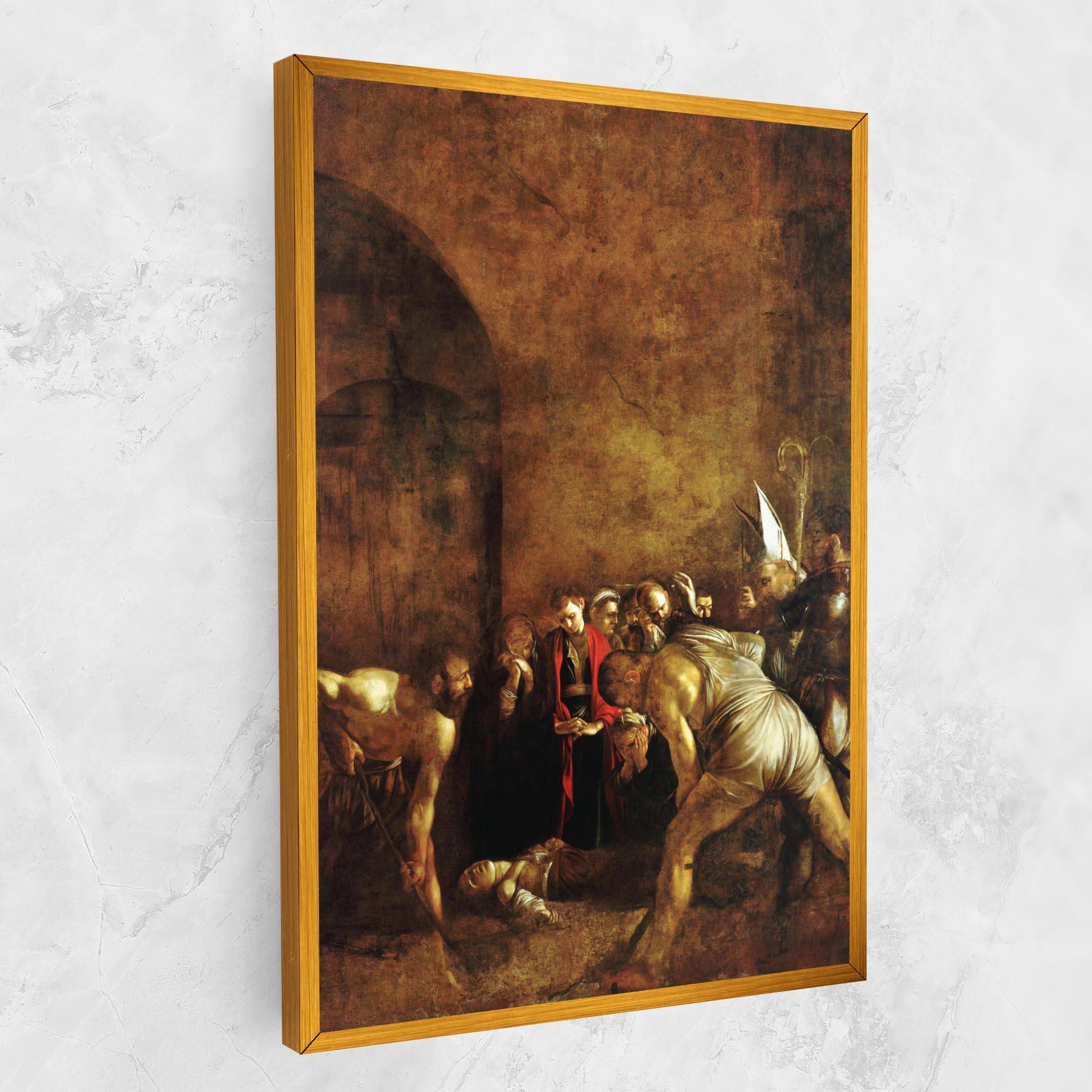 Tablou Canvas Burial Of Saint Lucy mockup 1