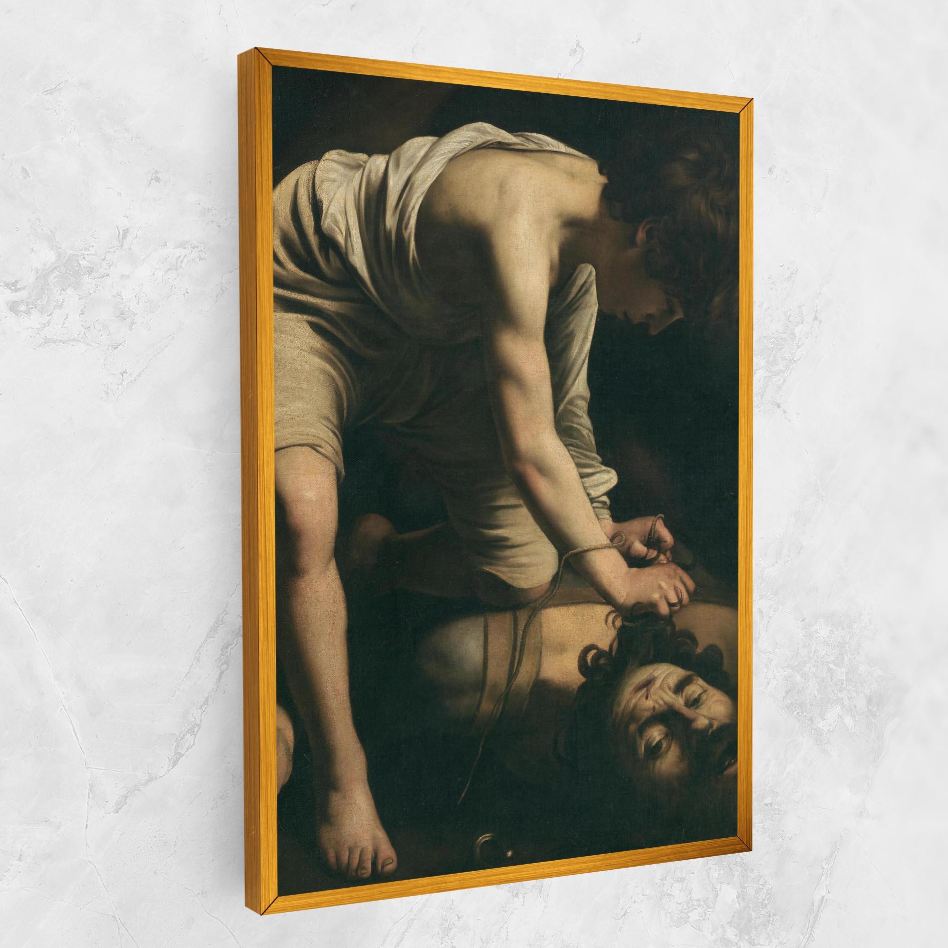 Tablou Canvas David And Goliath mockup 1