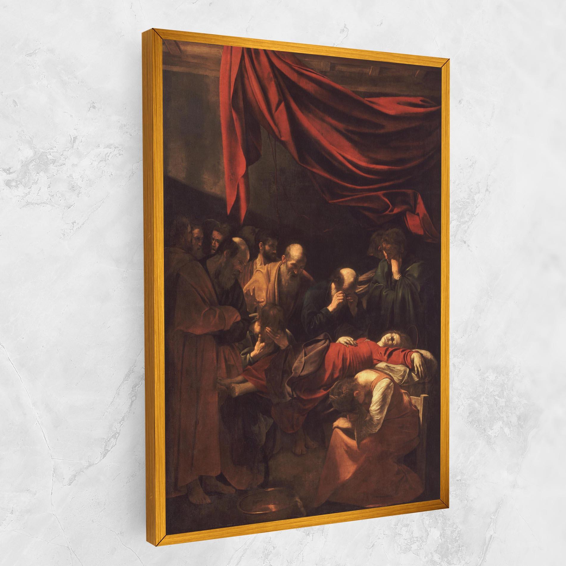 Tablou Canvas Death Of The Virgin mockup 1