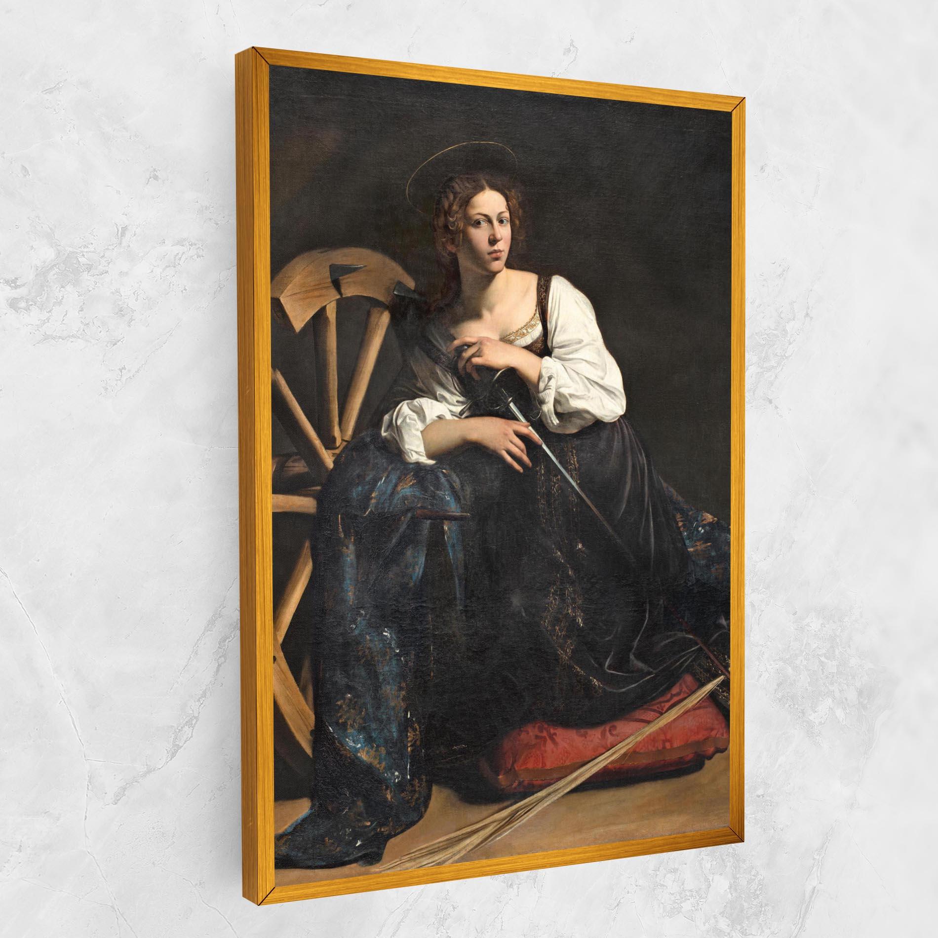 Tablou Canvas Saint Catherine Of Alexandria mockup 1