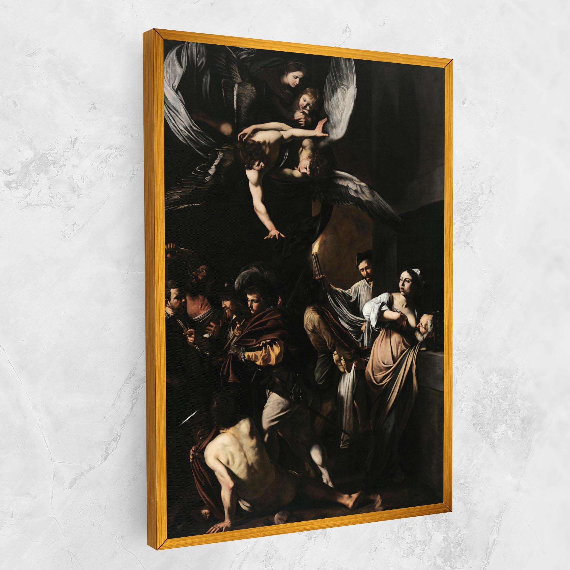 Tablou Canvas Sette Opere Di Misericordia mockup 1