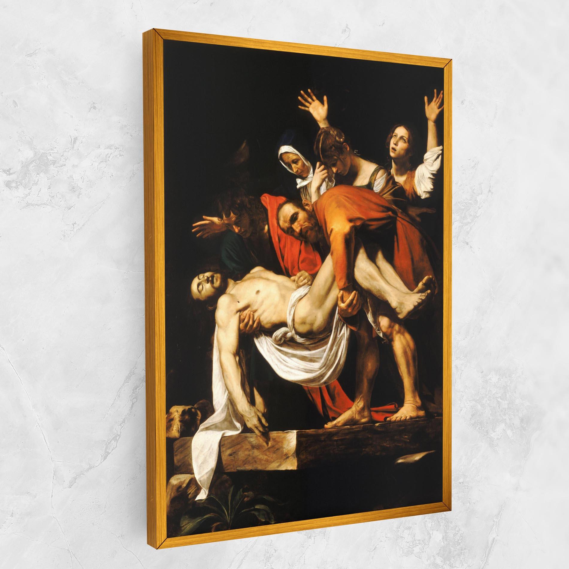 Tablou Canvas The Entombment Of Christ mockup 1