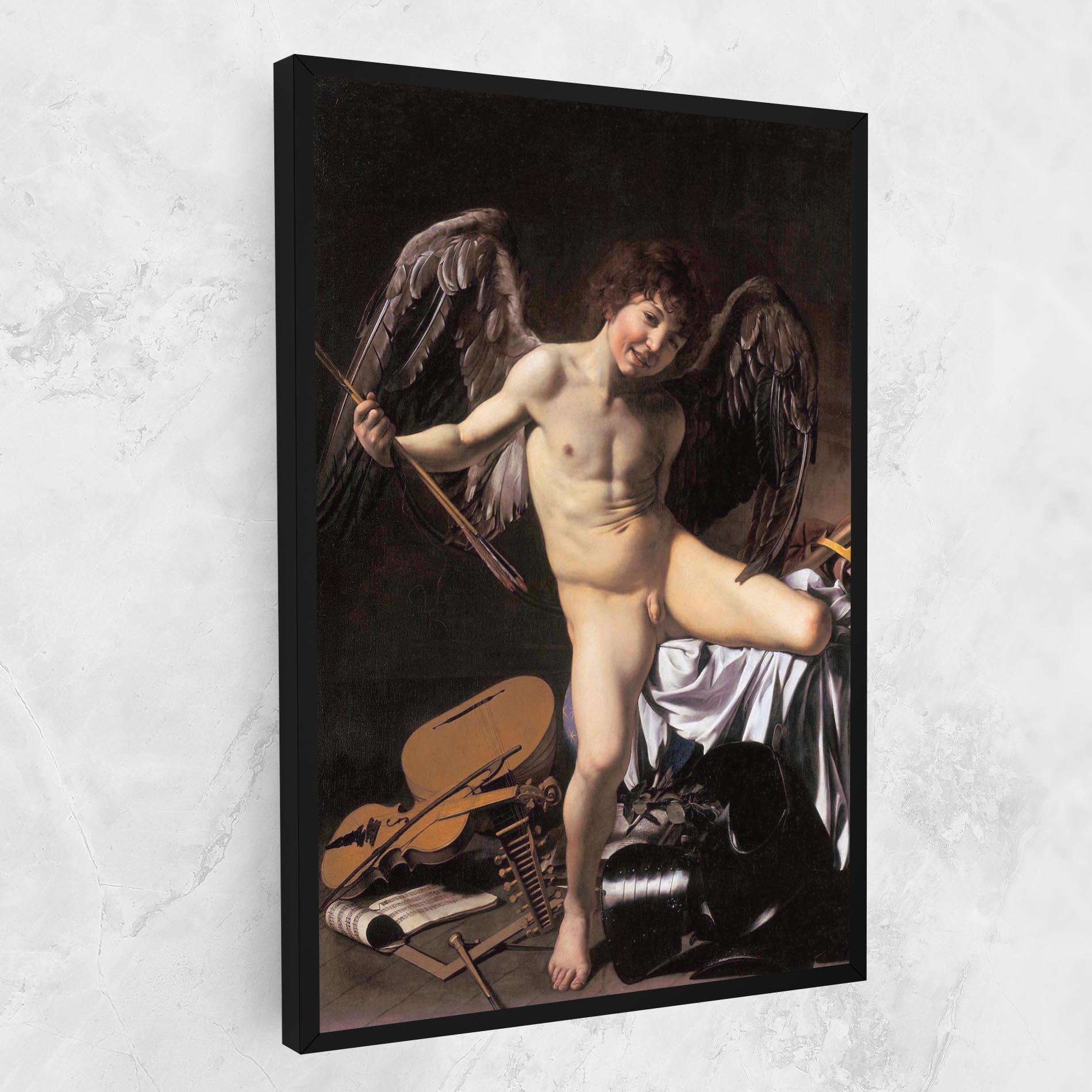 Tablou Canvas Amor Vincet Omnia mockup 1