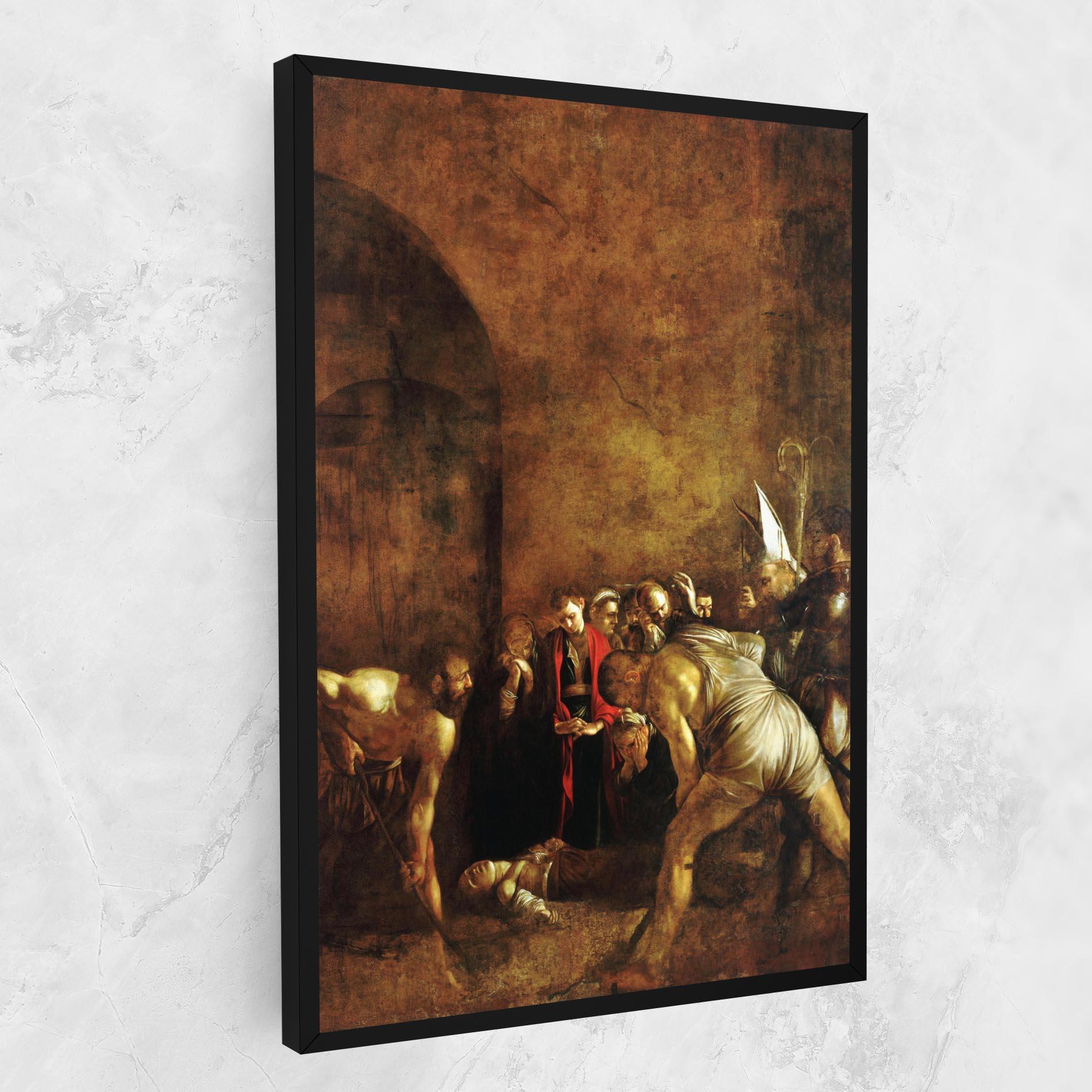 Tablou Canvas Burial Of Saint Lucy mockup 1