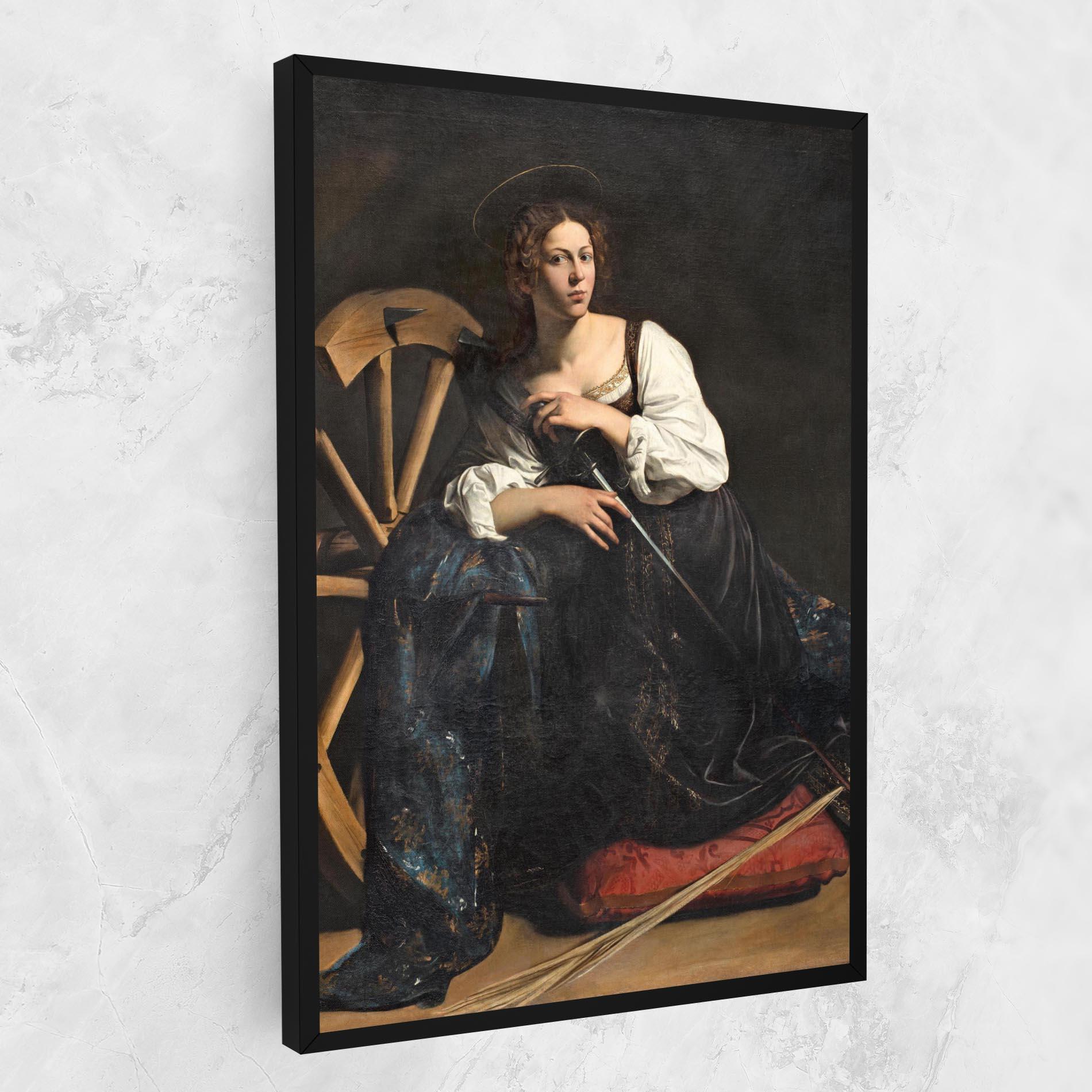Tablou Canvas Saint Catherine Of Alexandria mockup 1