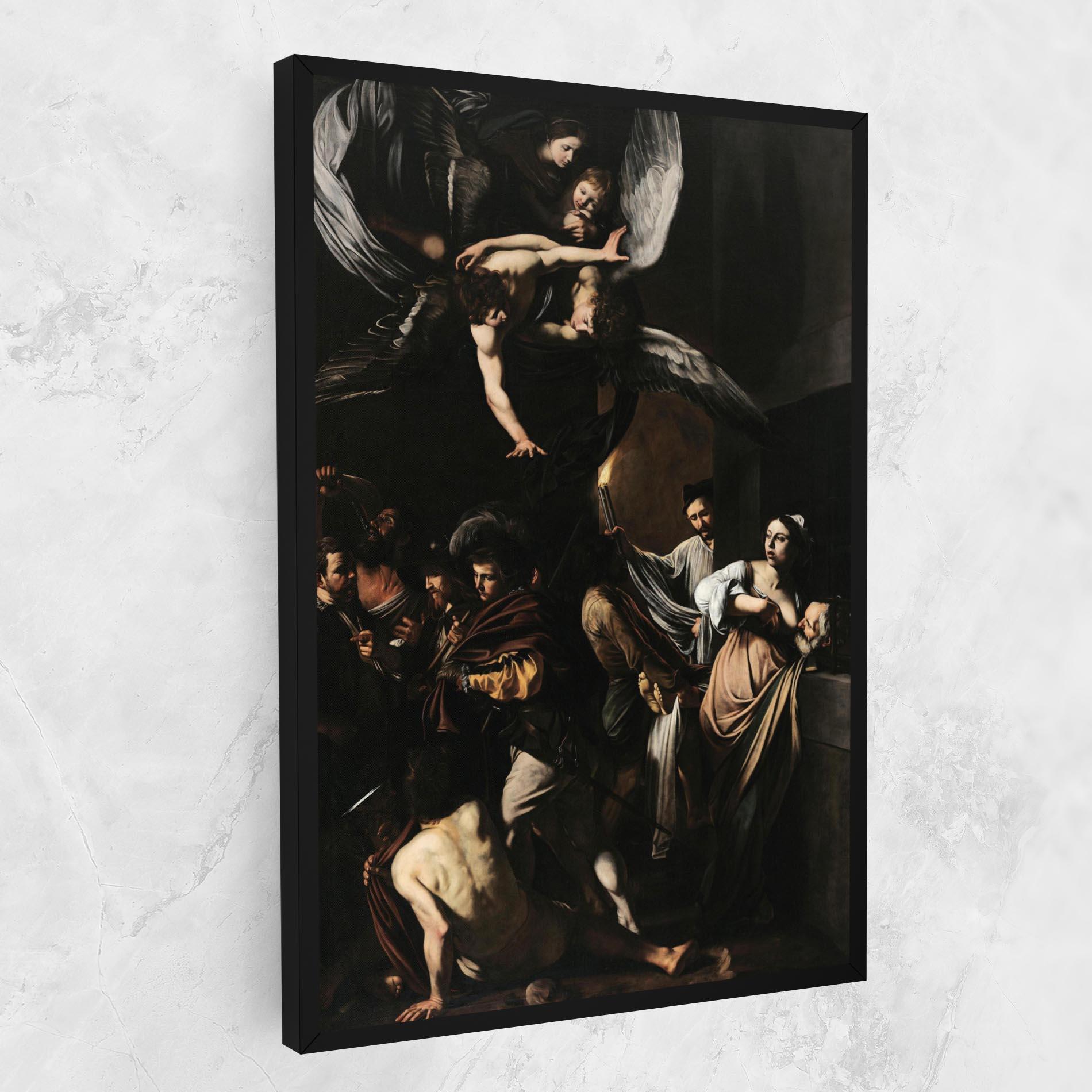 Tablou Canvas Sette Opere Di Misericordia mockup 1