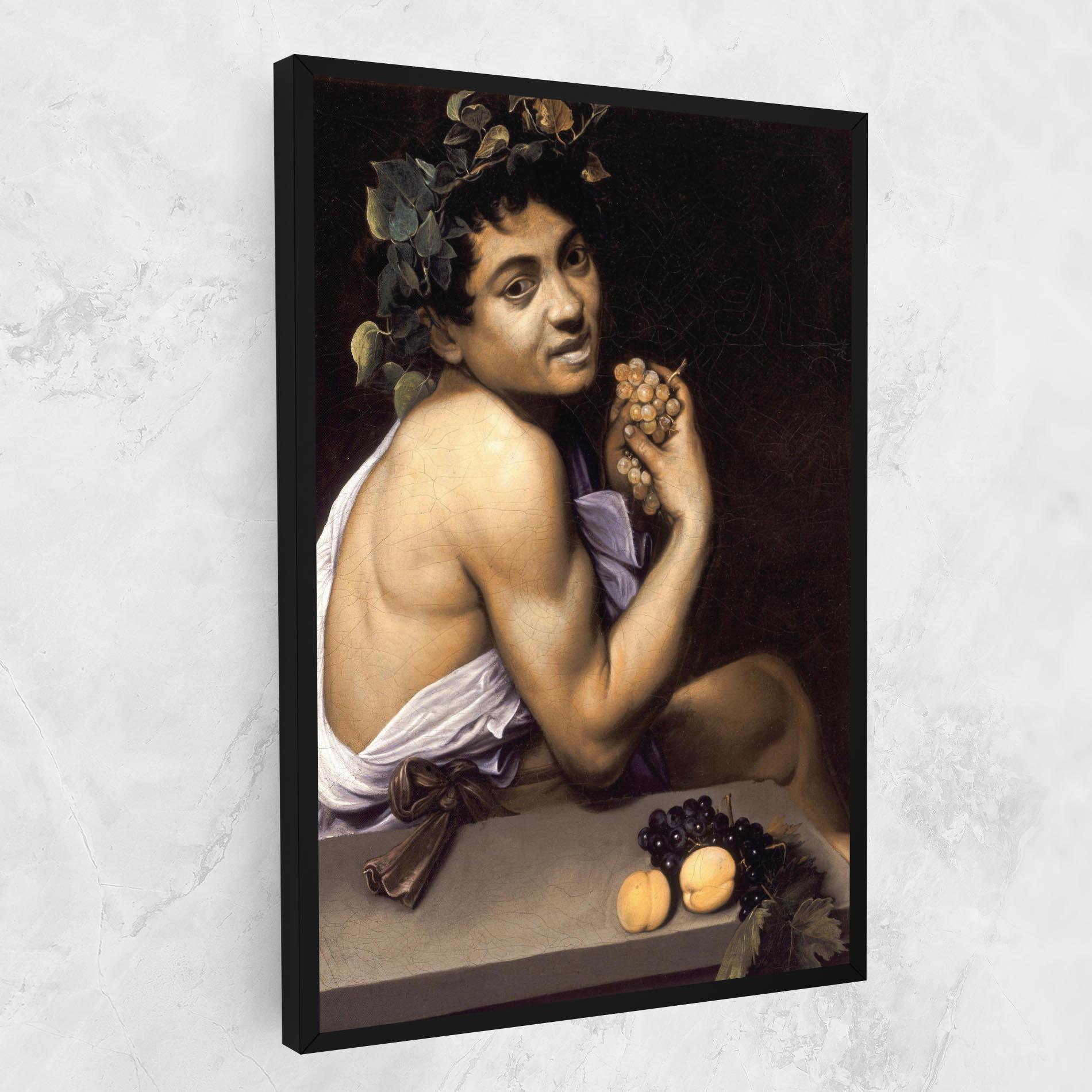 Tablou Canvas Young Sick Bacchus mockup 1