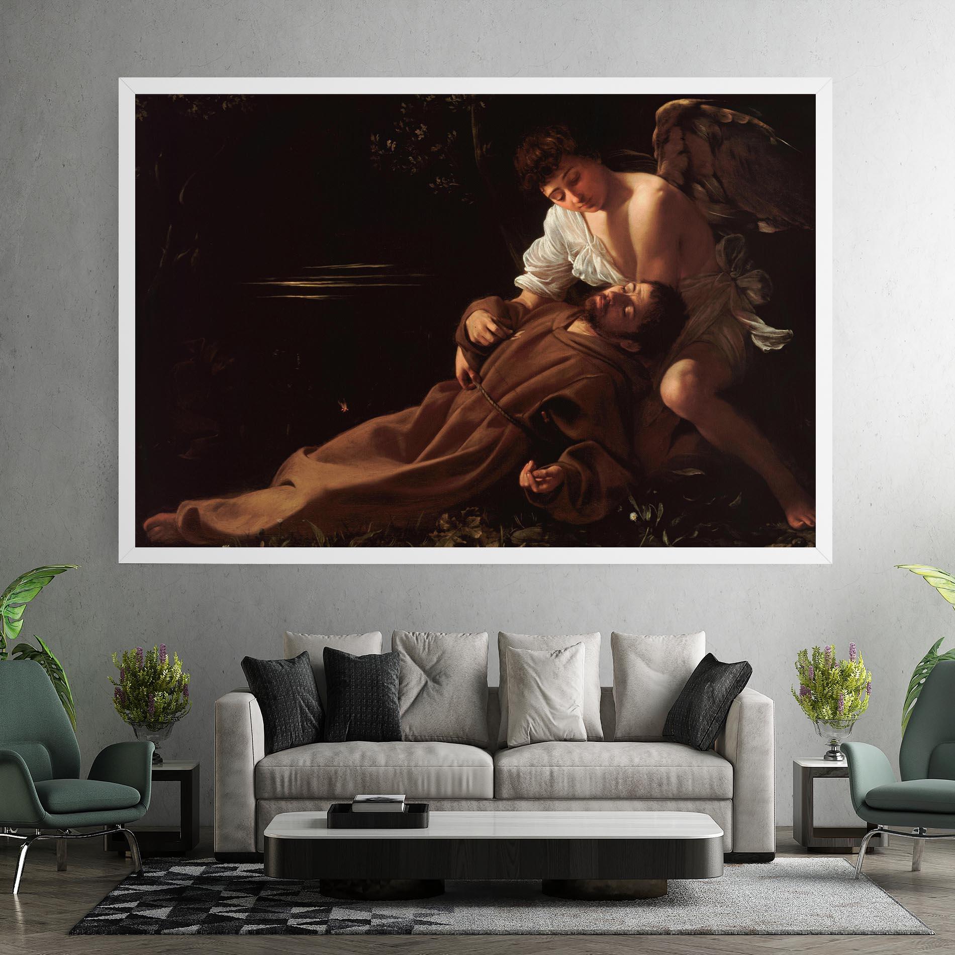 Tablou Canvas Francis Of Assisi In Ecstasy mockup 7