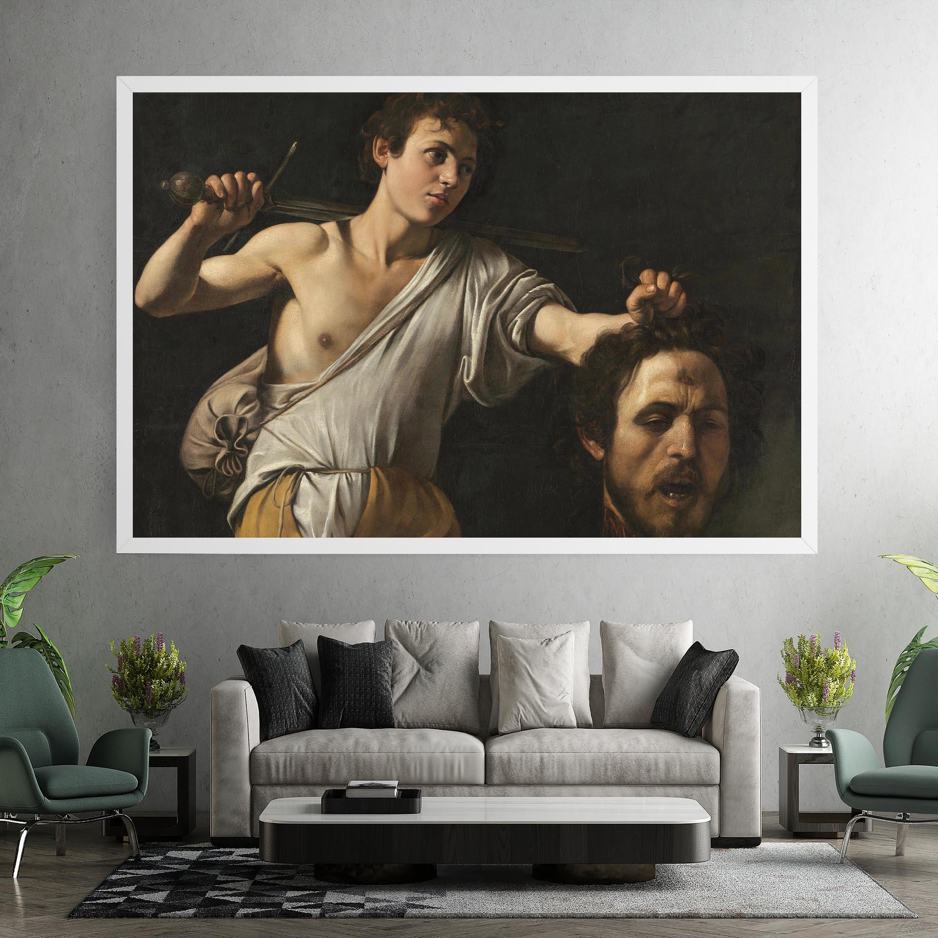 Tablou Canvas The Head Of Goliath mockup 7