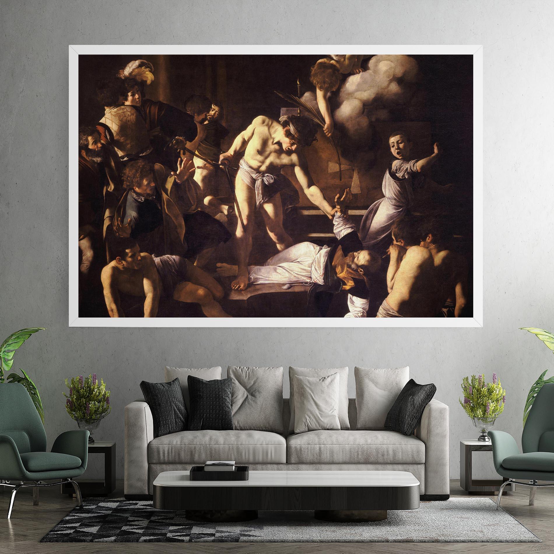 Tablou Canvas The Martyrdom mockup 7