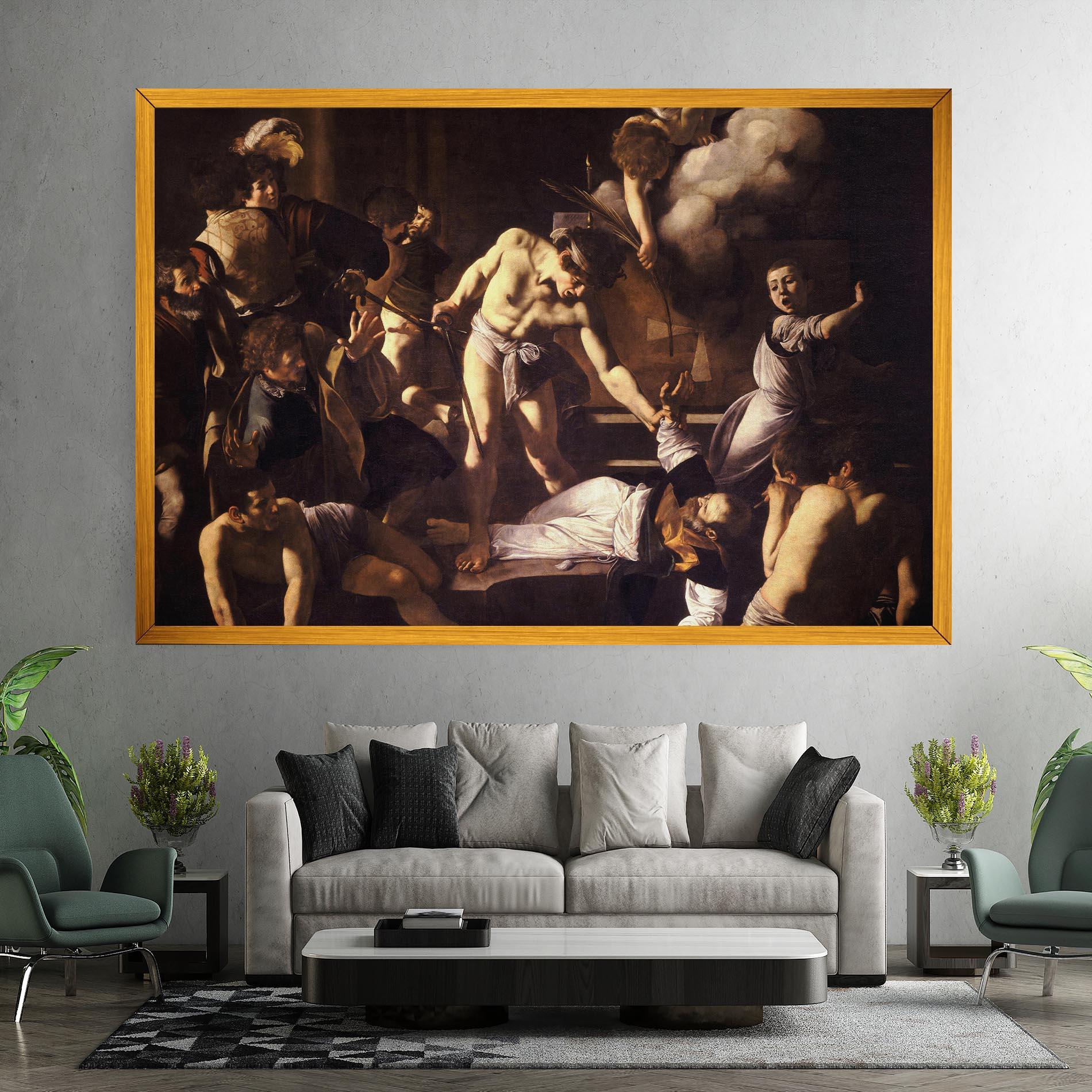 Tablou Canvas The Martyrdom mockup 7