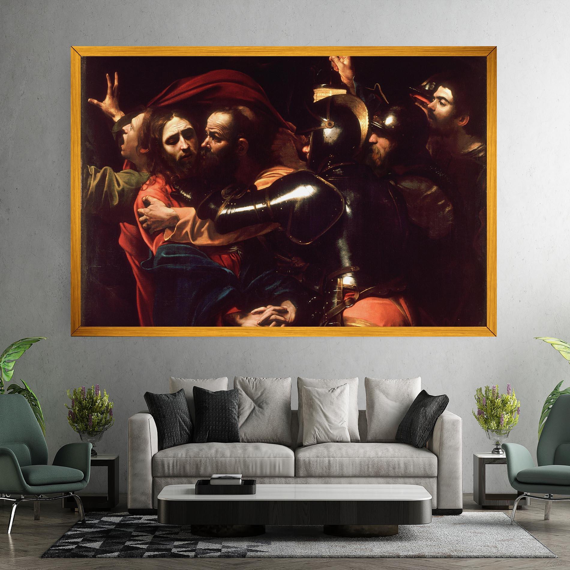 Tablou Canvas The Taking Of Christ mockup 7