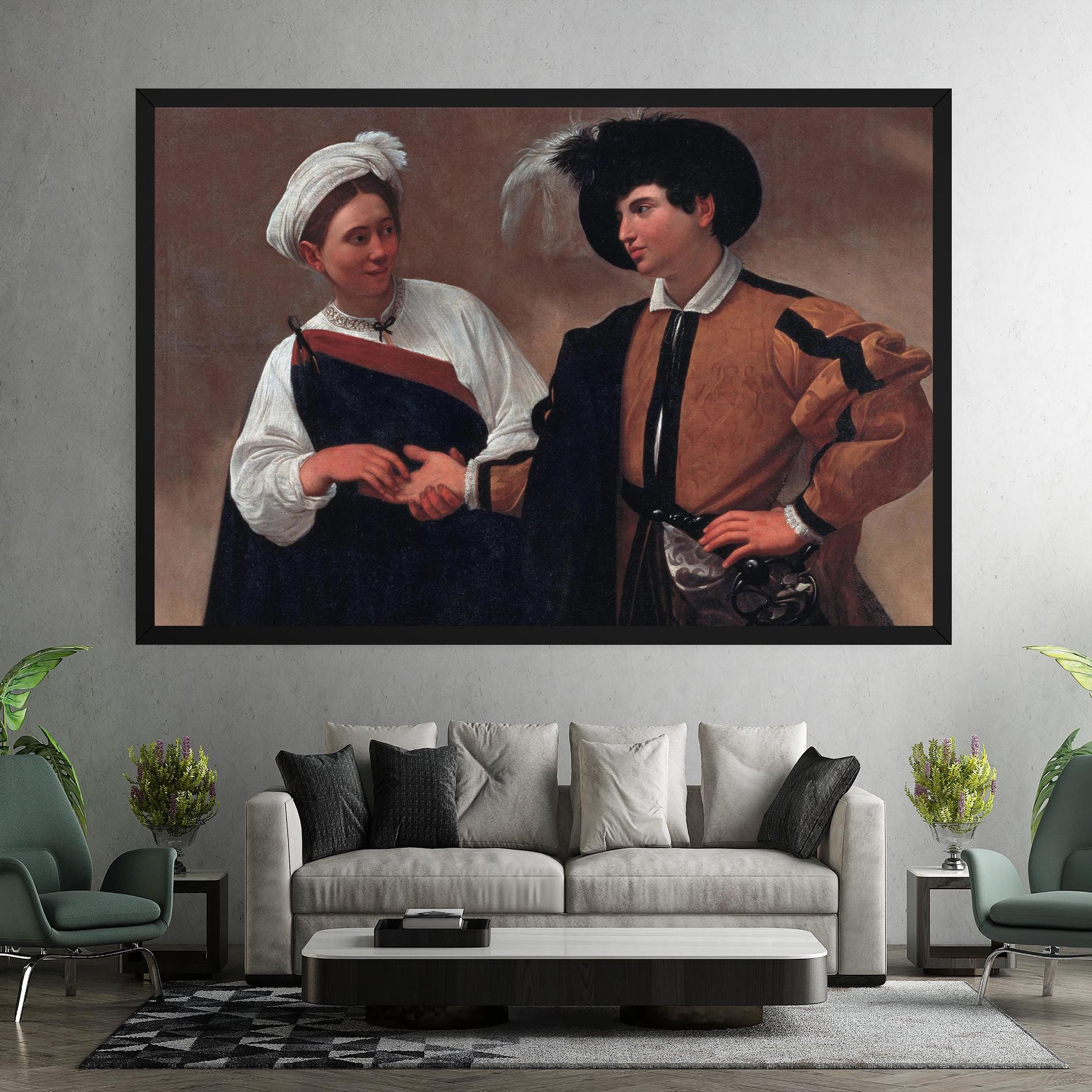 Caravaggio Good Luck mockup 7