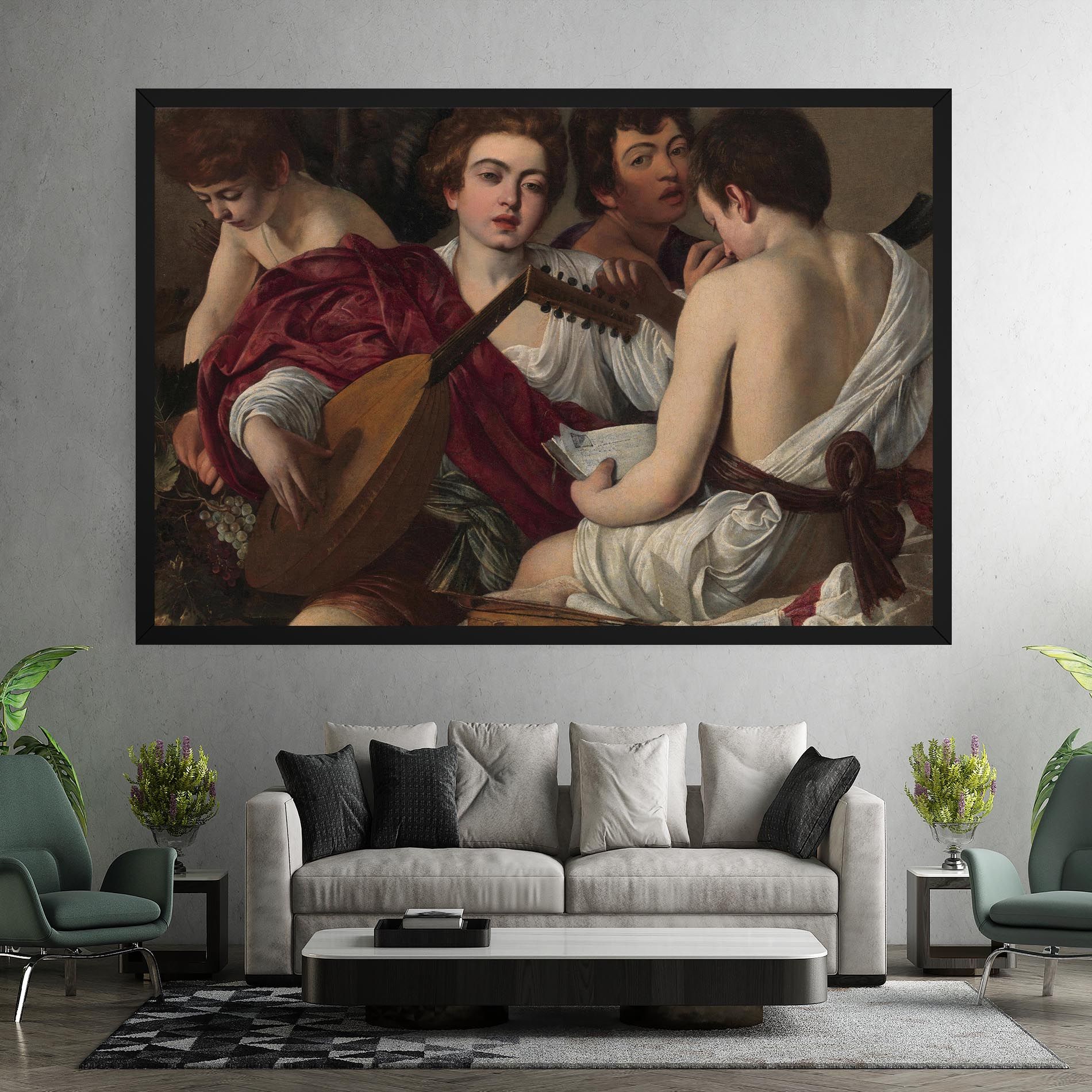 Caravaggio Musici mockup 7