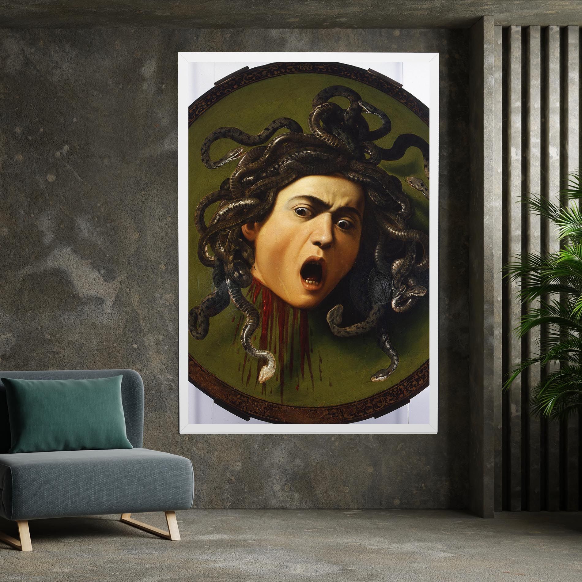 Caravaggio Medusa mockup 7