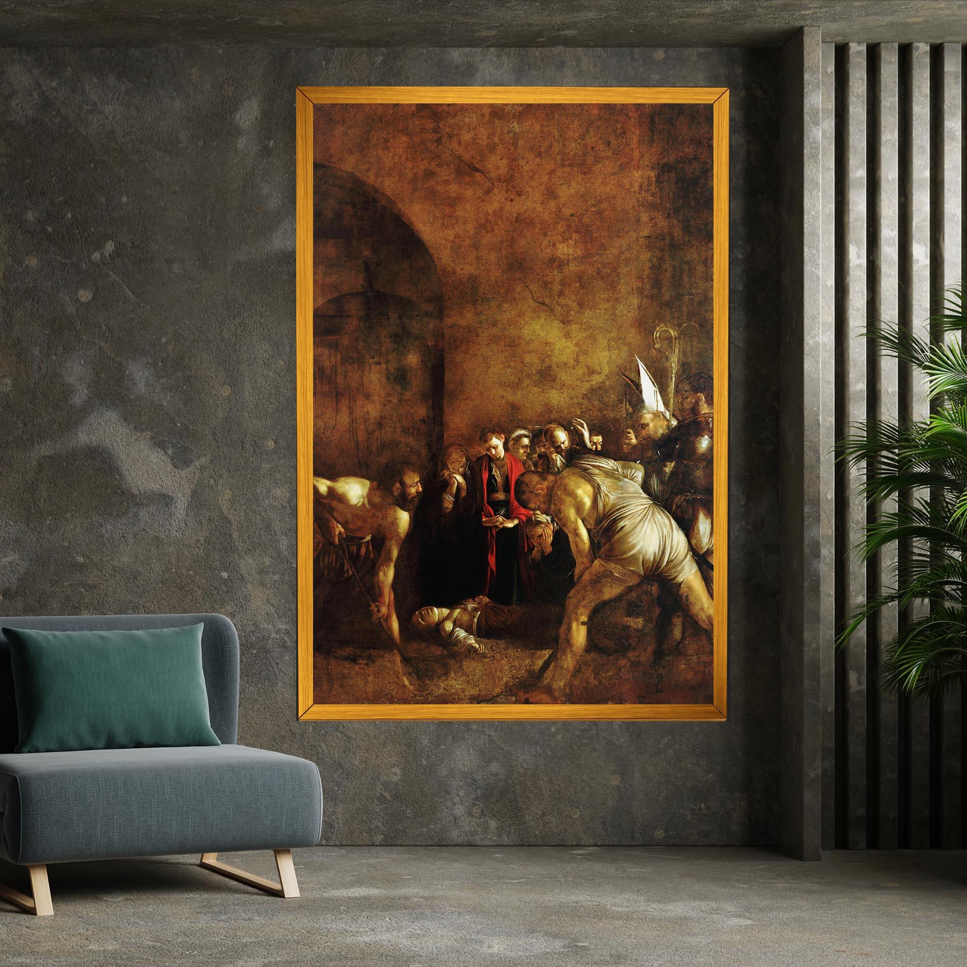 Tablou Canvas Burial Of Saint Lucy mockup 7