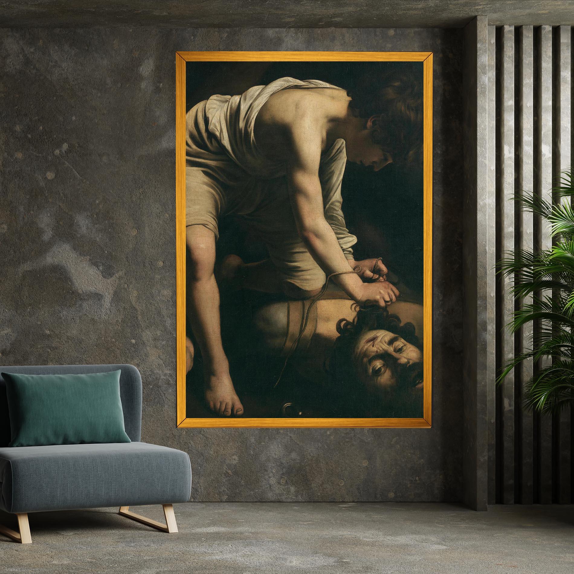 Tablou Canvas David And Goliath mockup 7