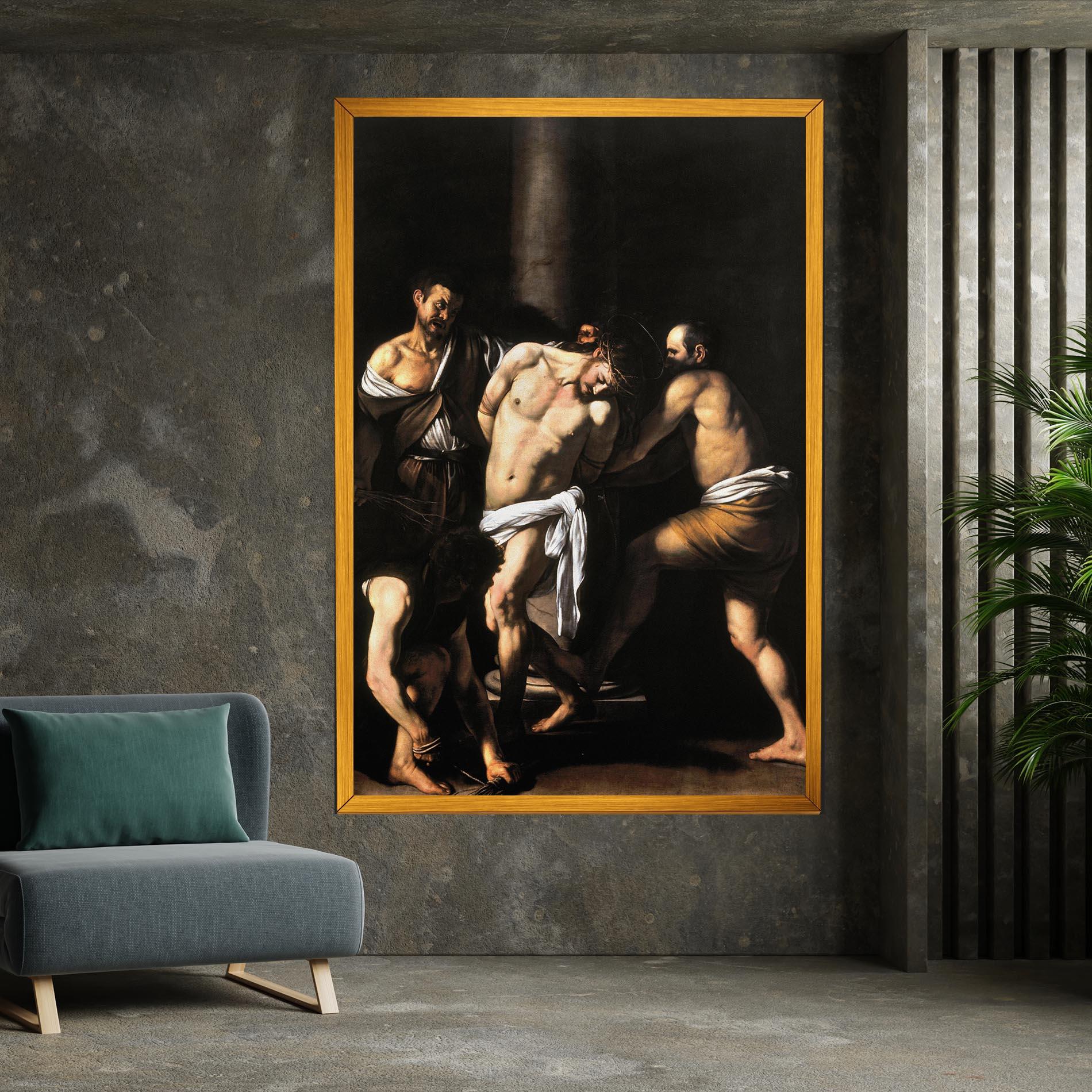 Tablou Canvas The Flagellation Of Christ mockup 7