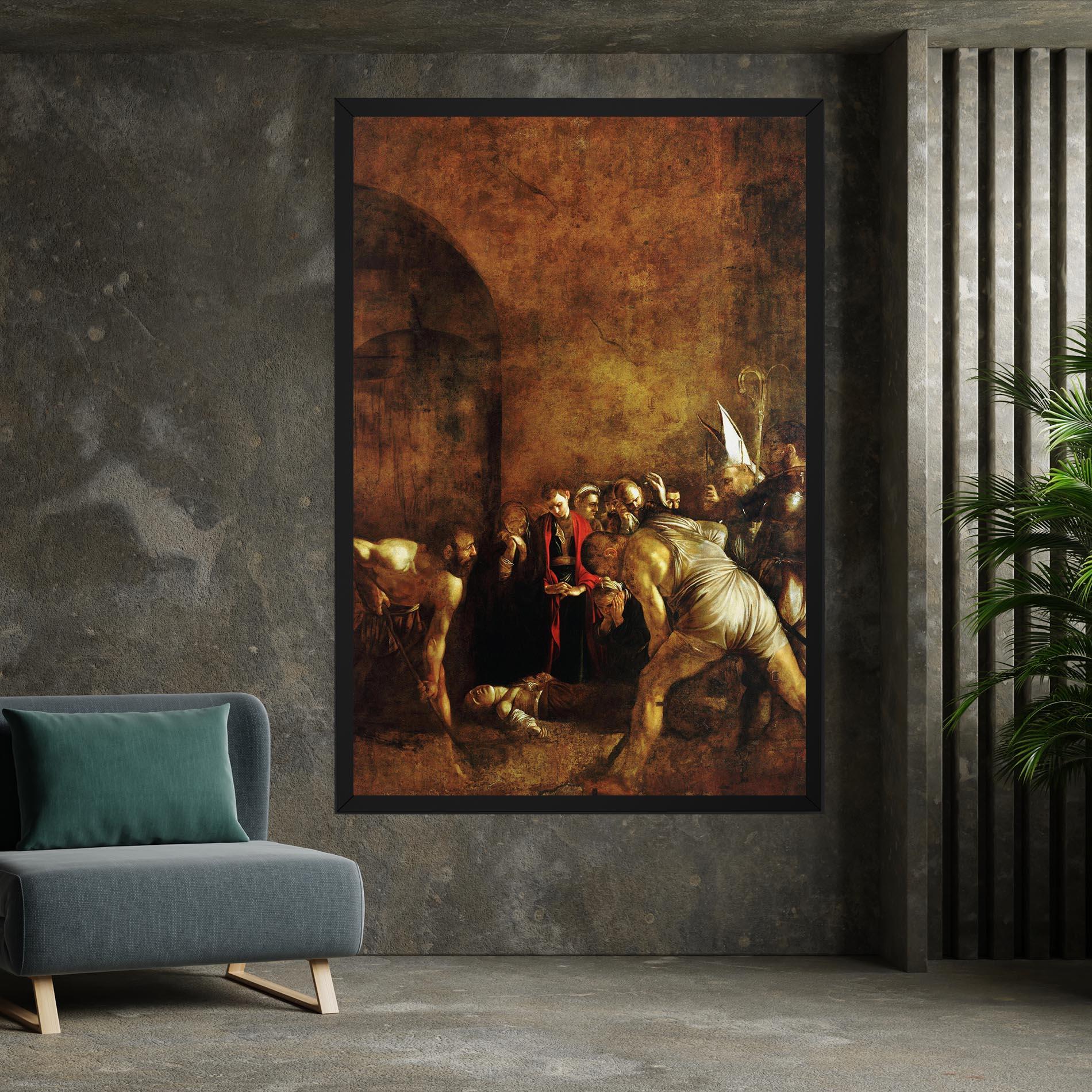 Tablou Canvas Burial Of Saint Lucy mockup 7