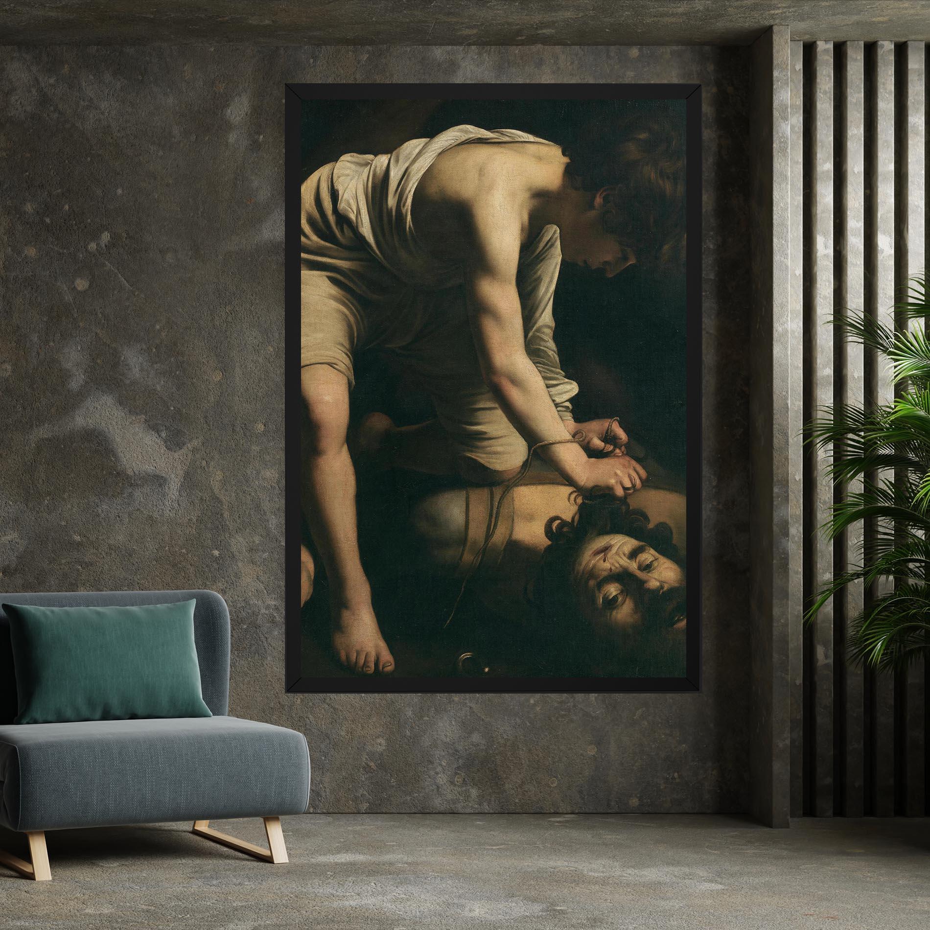 Tablou Canvas David And Goliath mockup 7