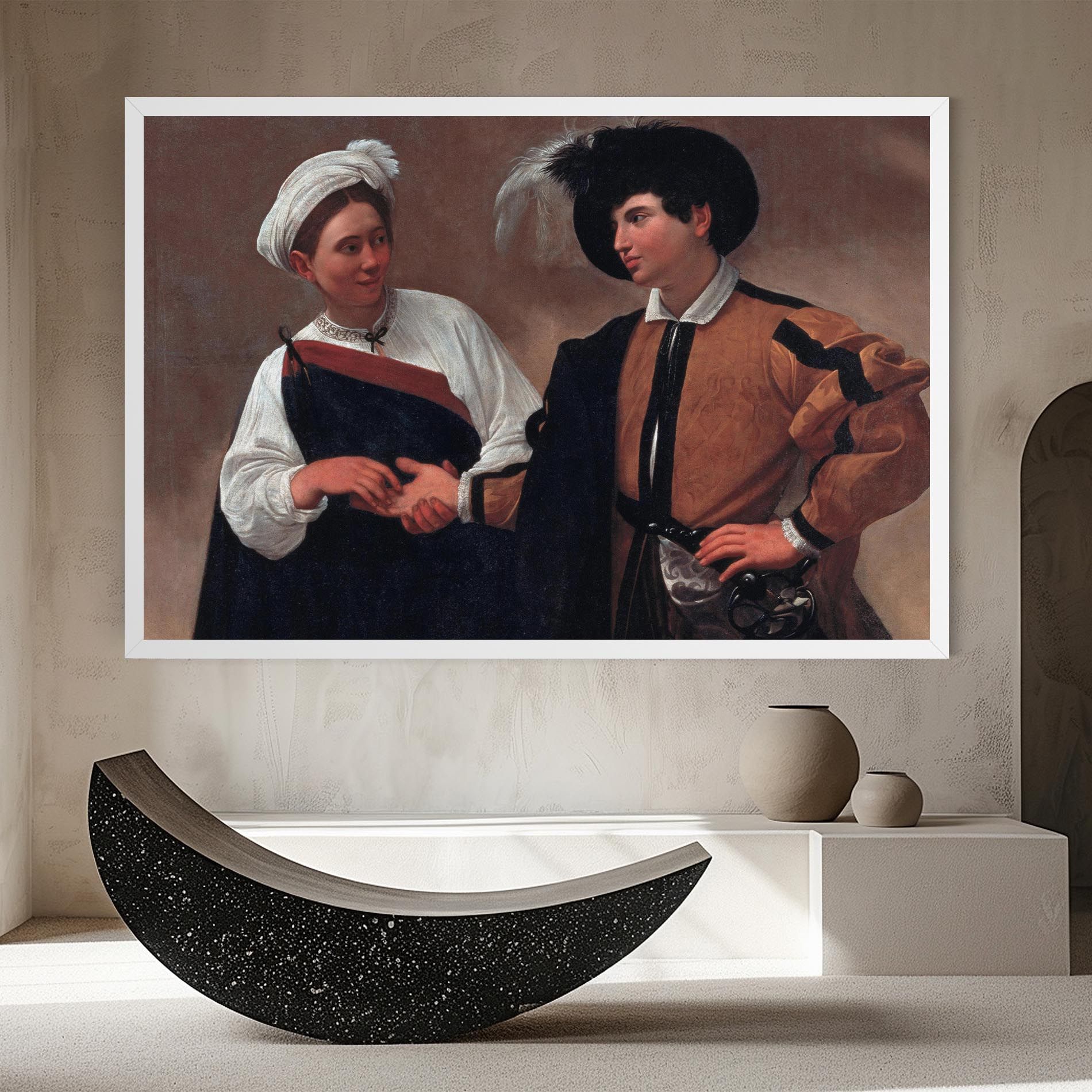 Caravaggio Good Luck mockup 8