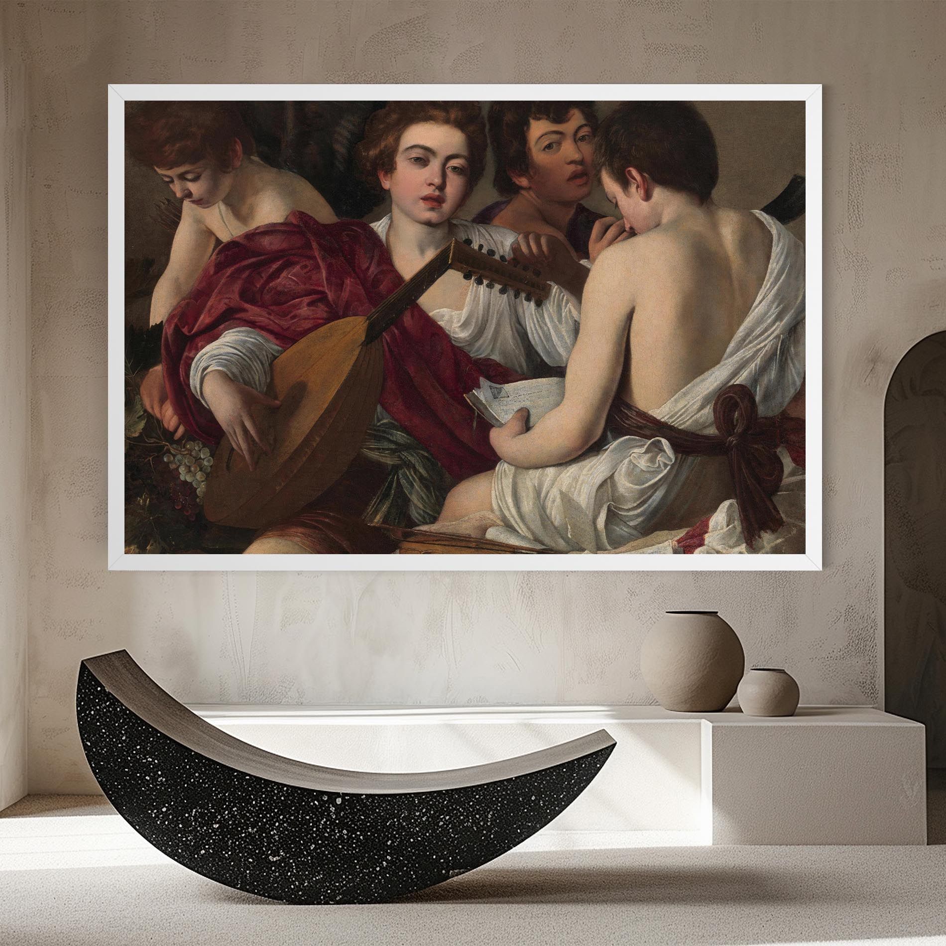 Caravaggio Musici mockup 8