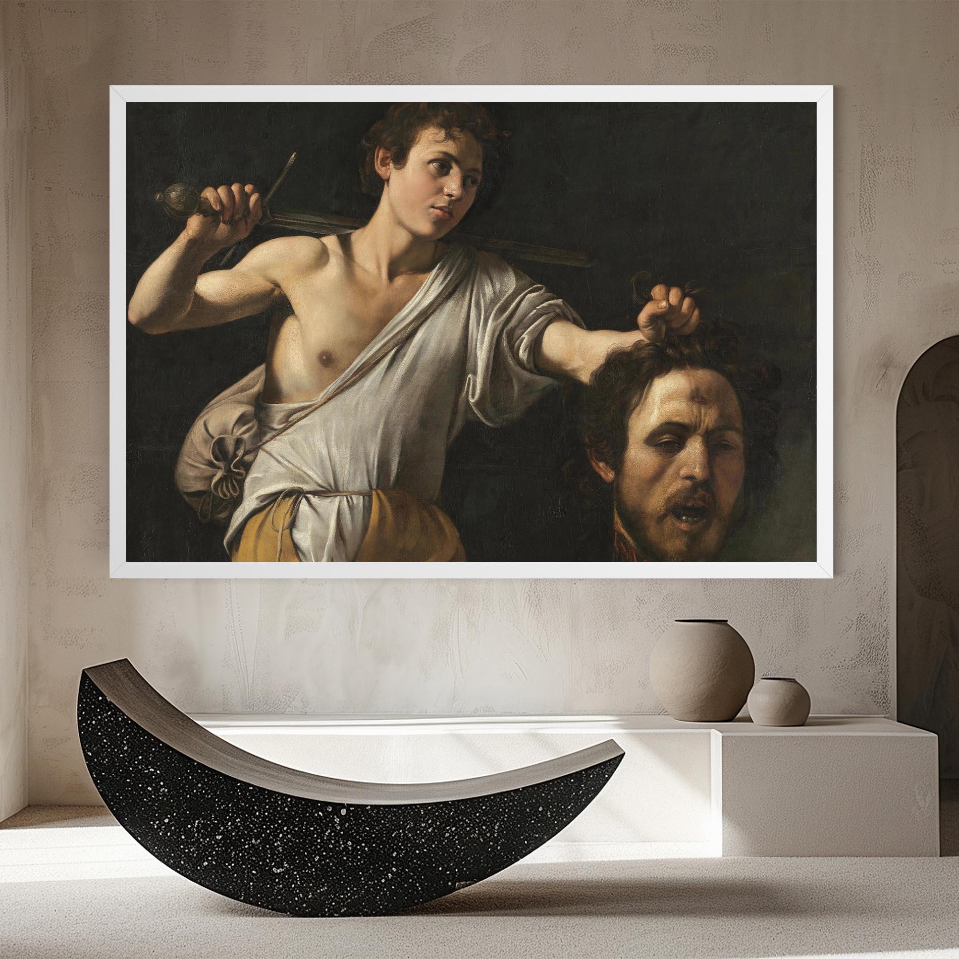 Tablou Canvas The Head Of Goliath mockup 8