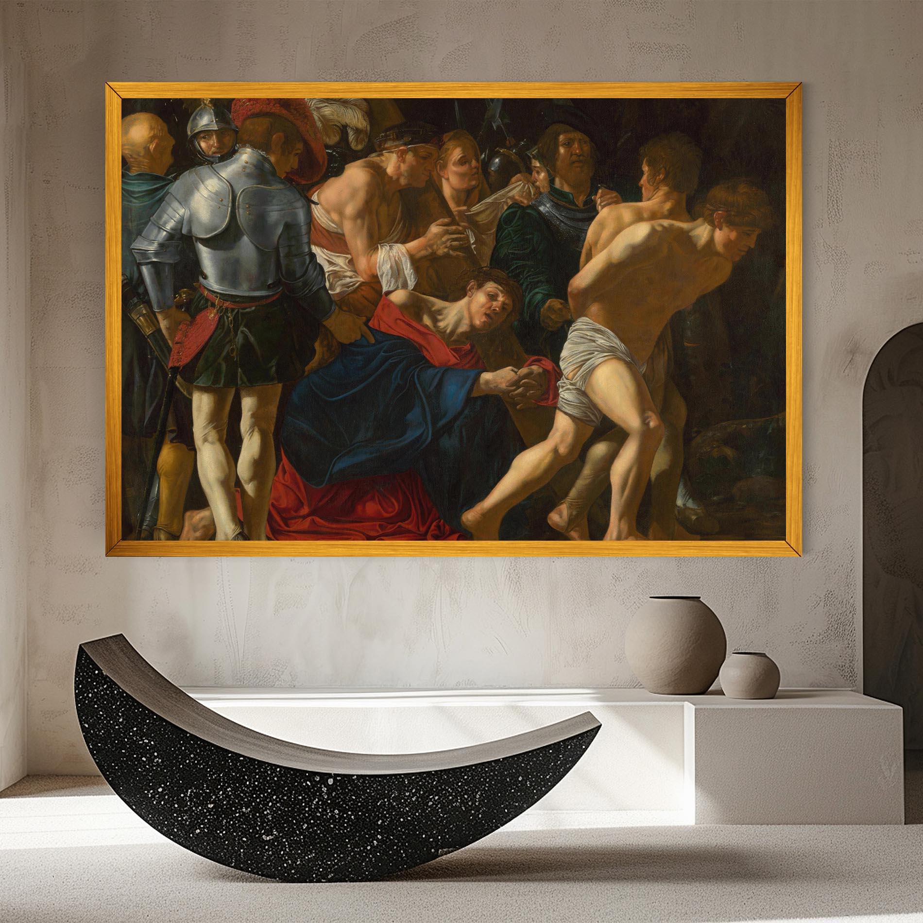 Tablou Canvas Fall Of Christ Calvary mockup 8