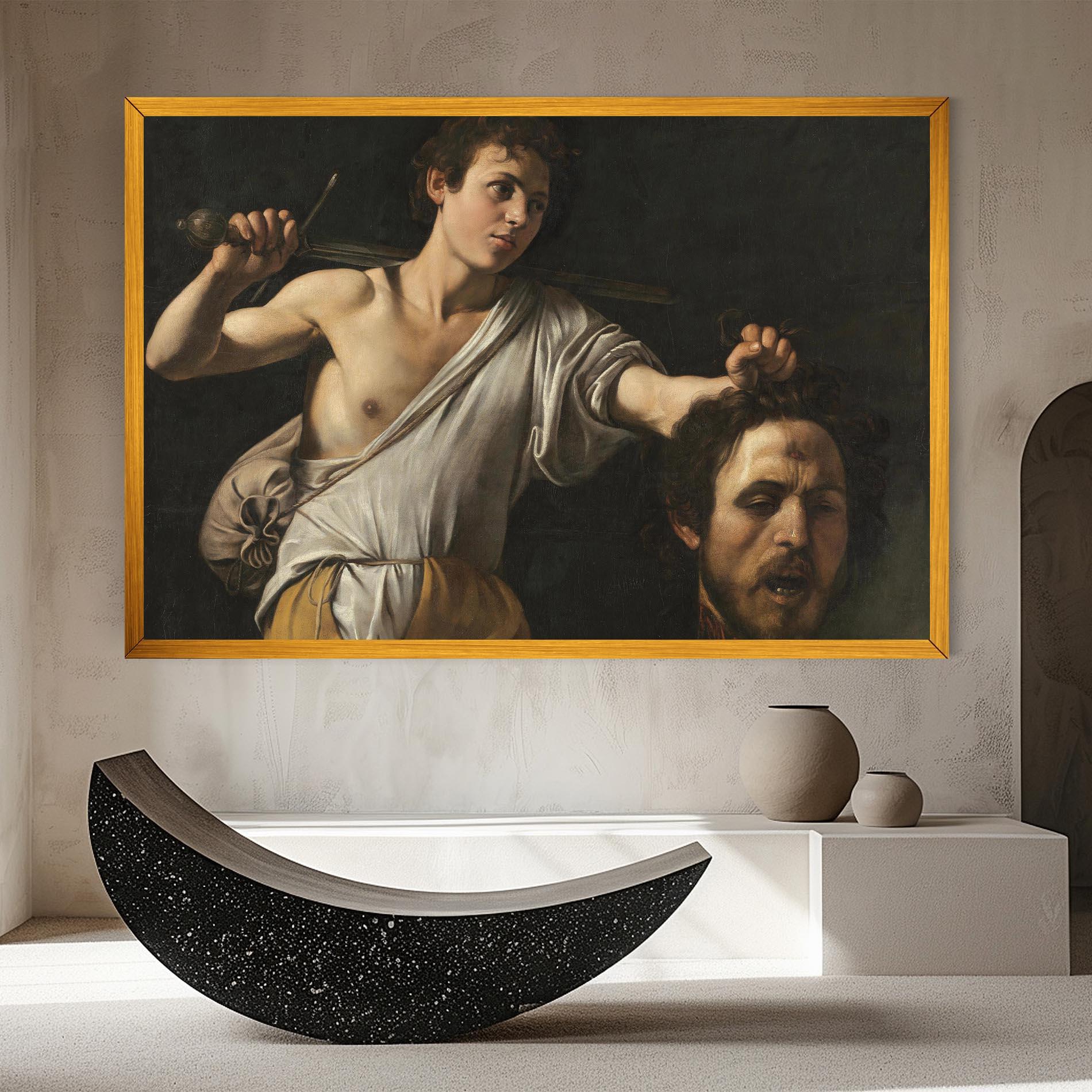 Tablou Canvas The Head Of Goliath mockup 8