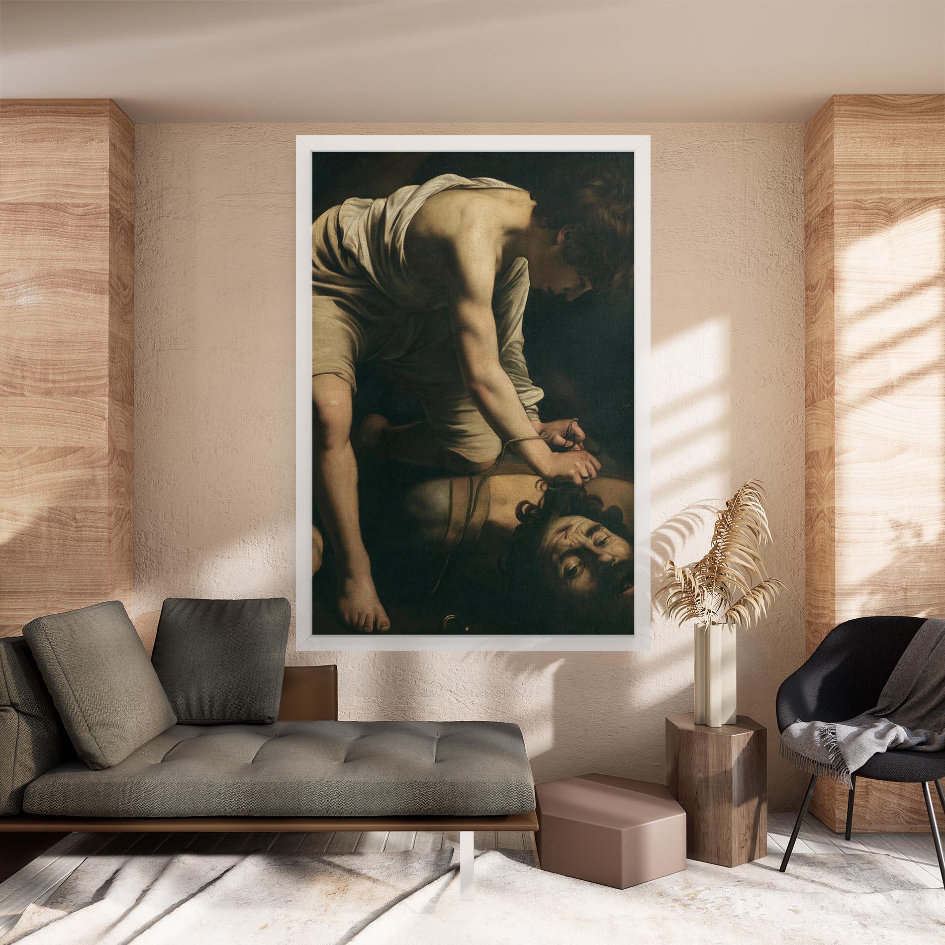 Tablou Canvas David And Goliath mockup 8