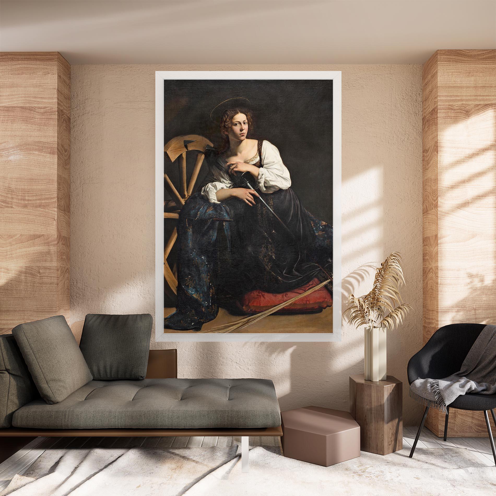Tablou Canvas Saint Catherine Of Alexandria mockup 8