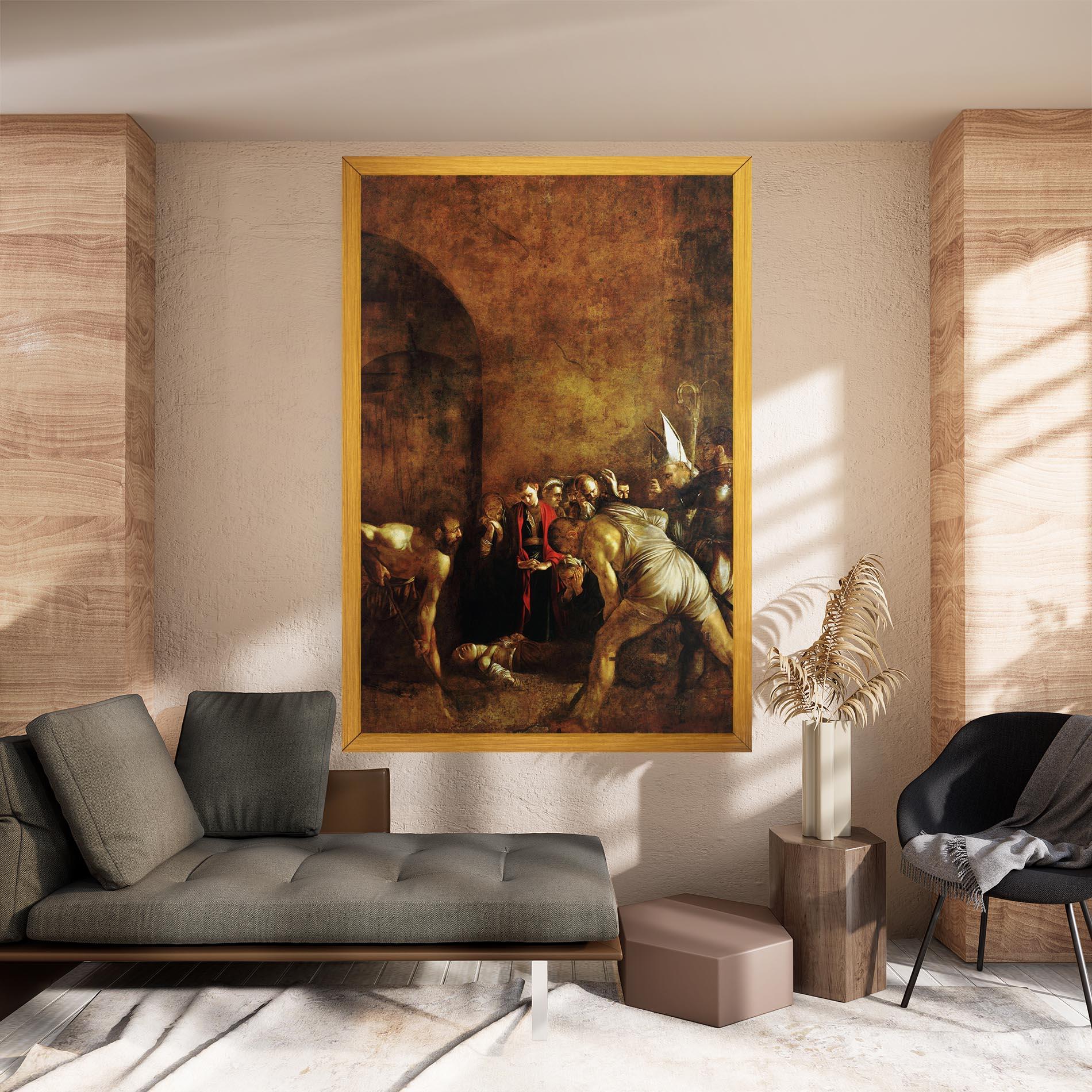 Tablou Canvas Burial Of Saint Lucy mockup 8