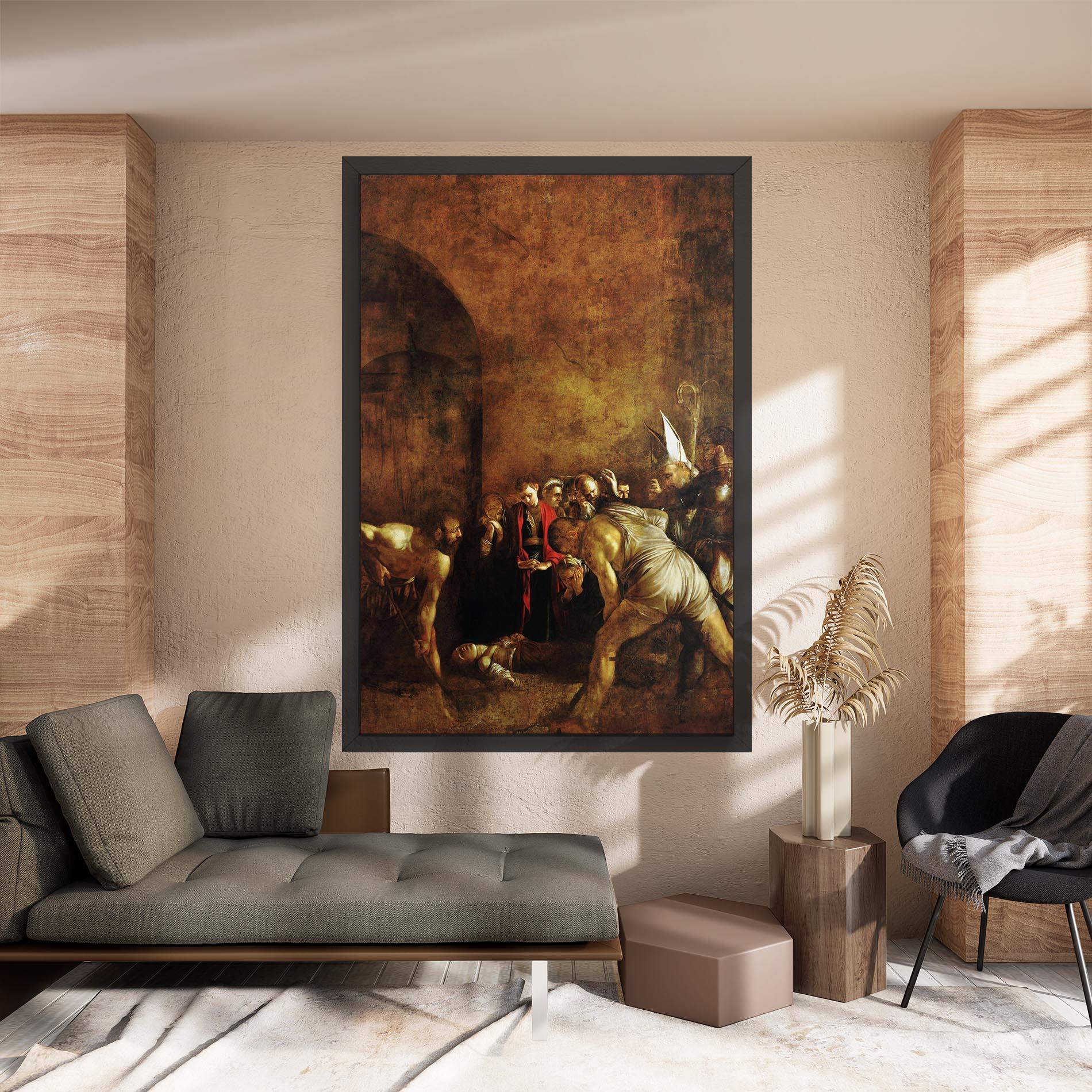 Tablou Canvas Burial Of Saint Lucy mockup 8