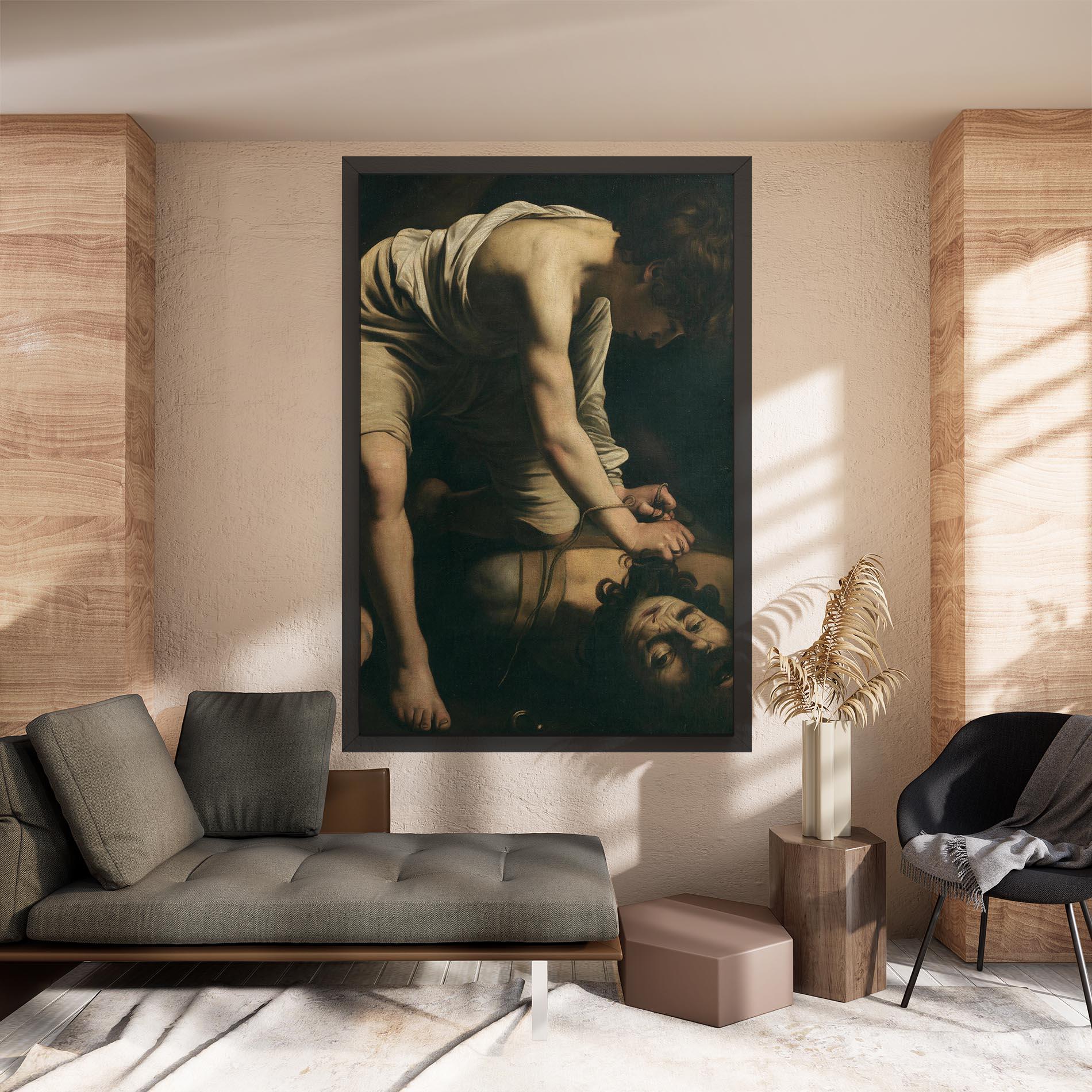 Tablou Canvas David And Goliath mockup 8