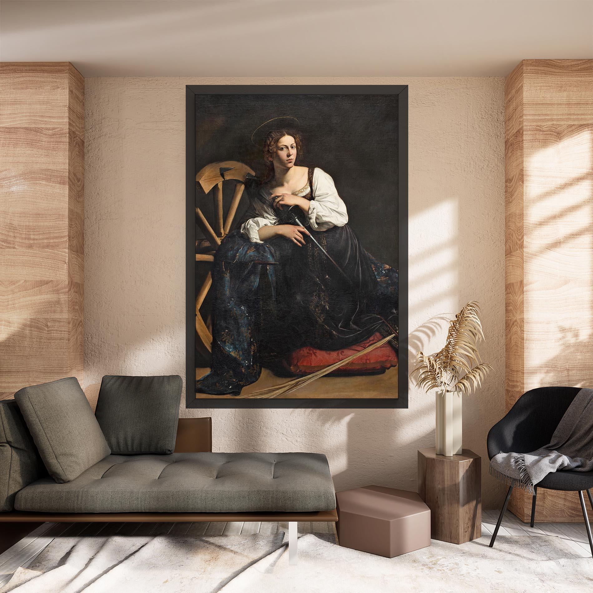 Tablou Canvas Saint Catherine Of Alexandria mockup 8