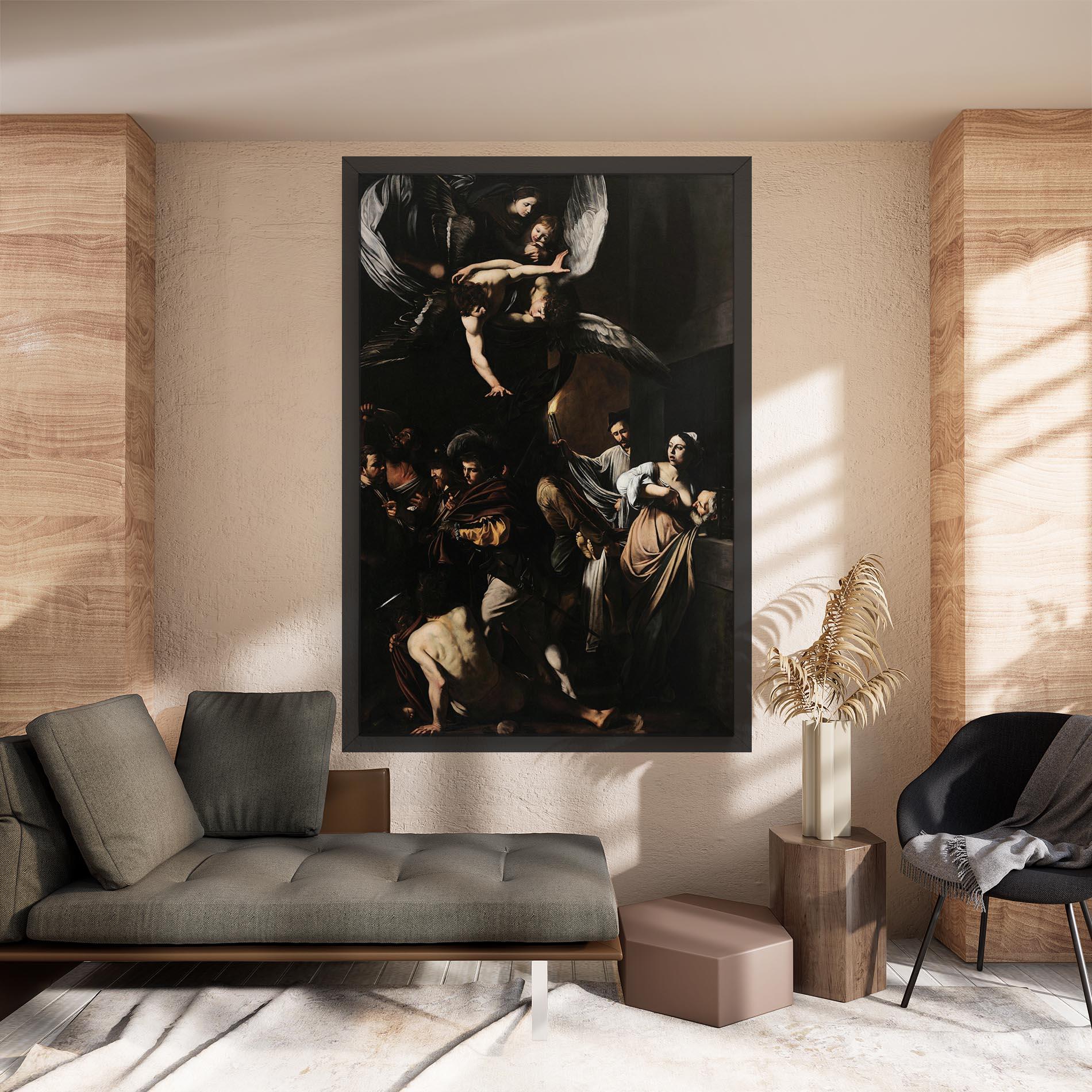 Tablou Canvas Sette Opere Di Misericordia mockup 8