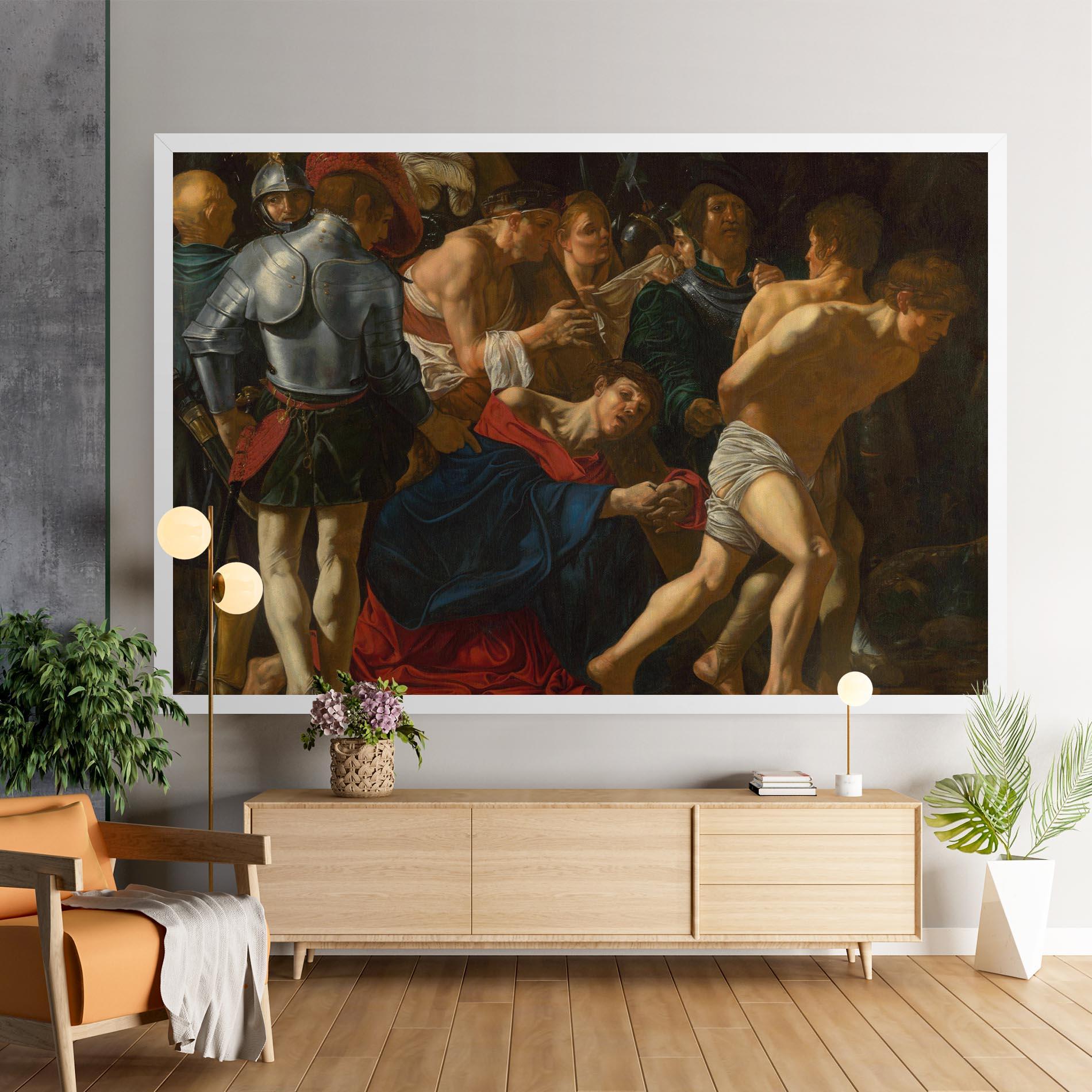 Tablou Canvas Fall Of Christ Calvary mockup 9
