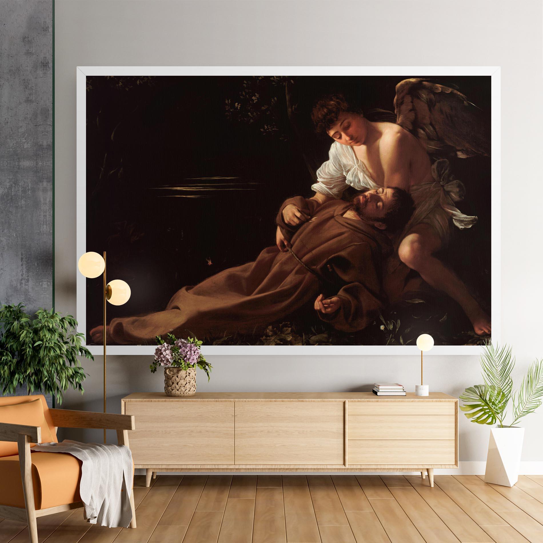 Tablou Canvas Francis Of Assisi In Ecstasy mockup 9