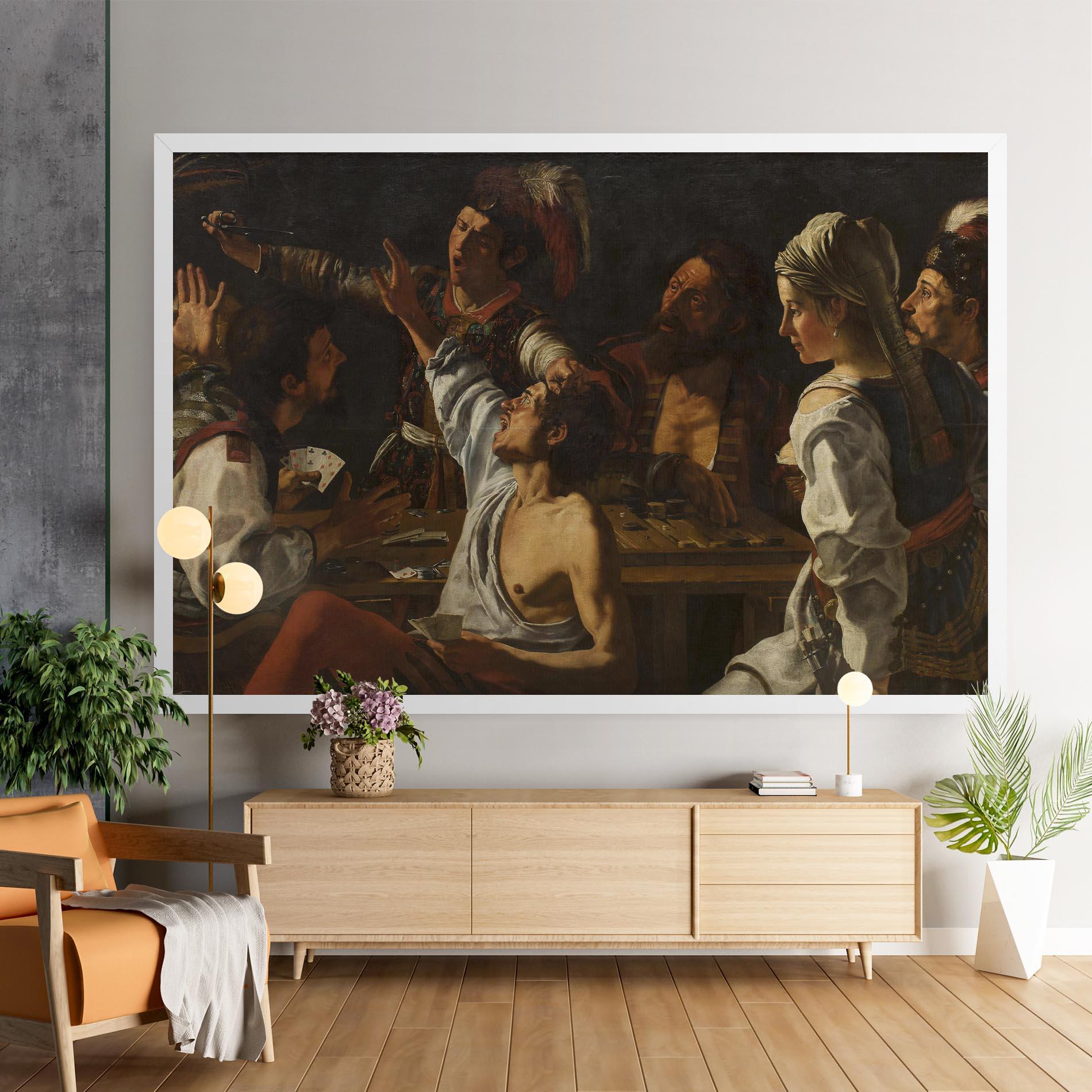 Tablou Canvas Rombouts Backgammon mockup 9