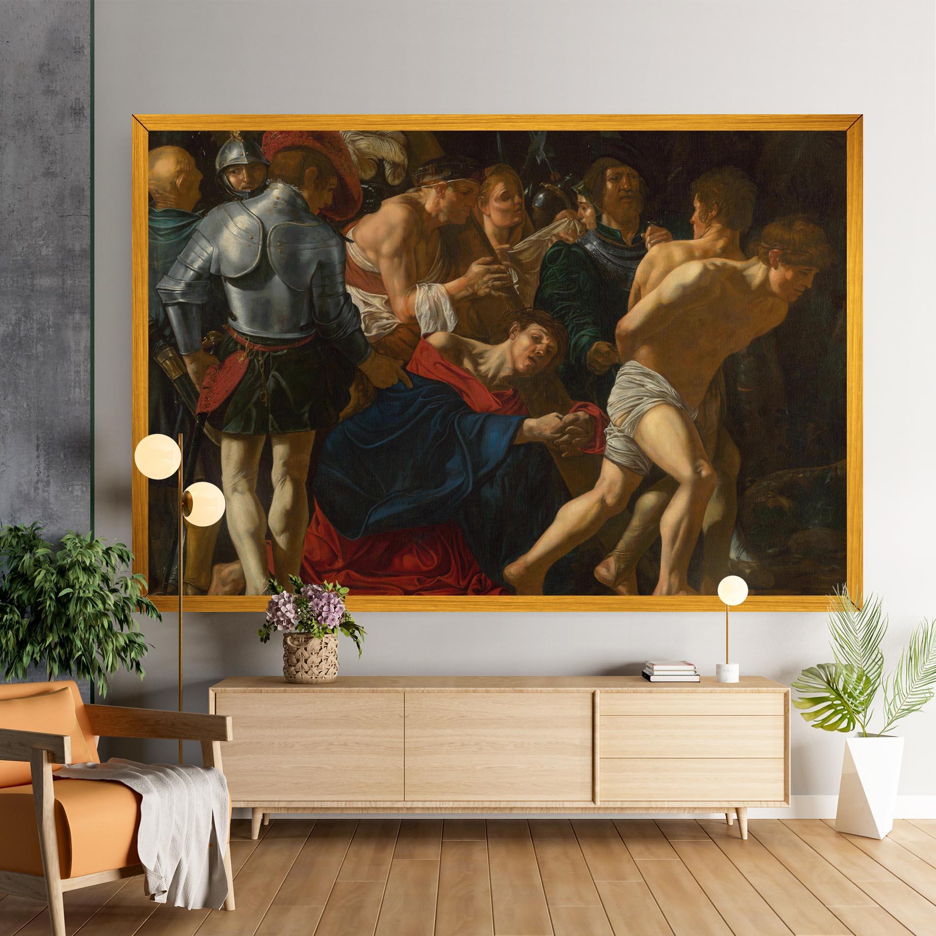 Tablou Canvas Fall Of Christ Calvary mockup 9