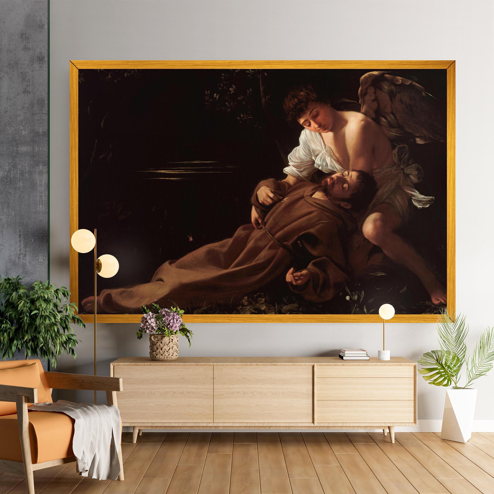 Tablou Canvas Francis Of Assisi In Ecstasy mockup 9