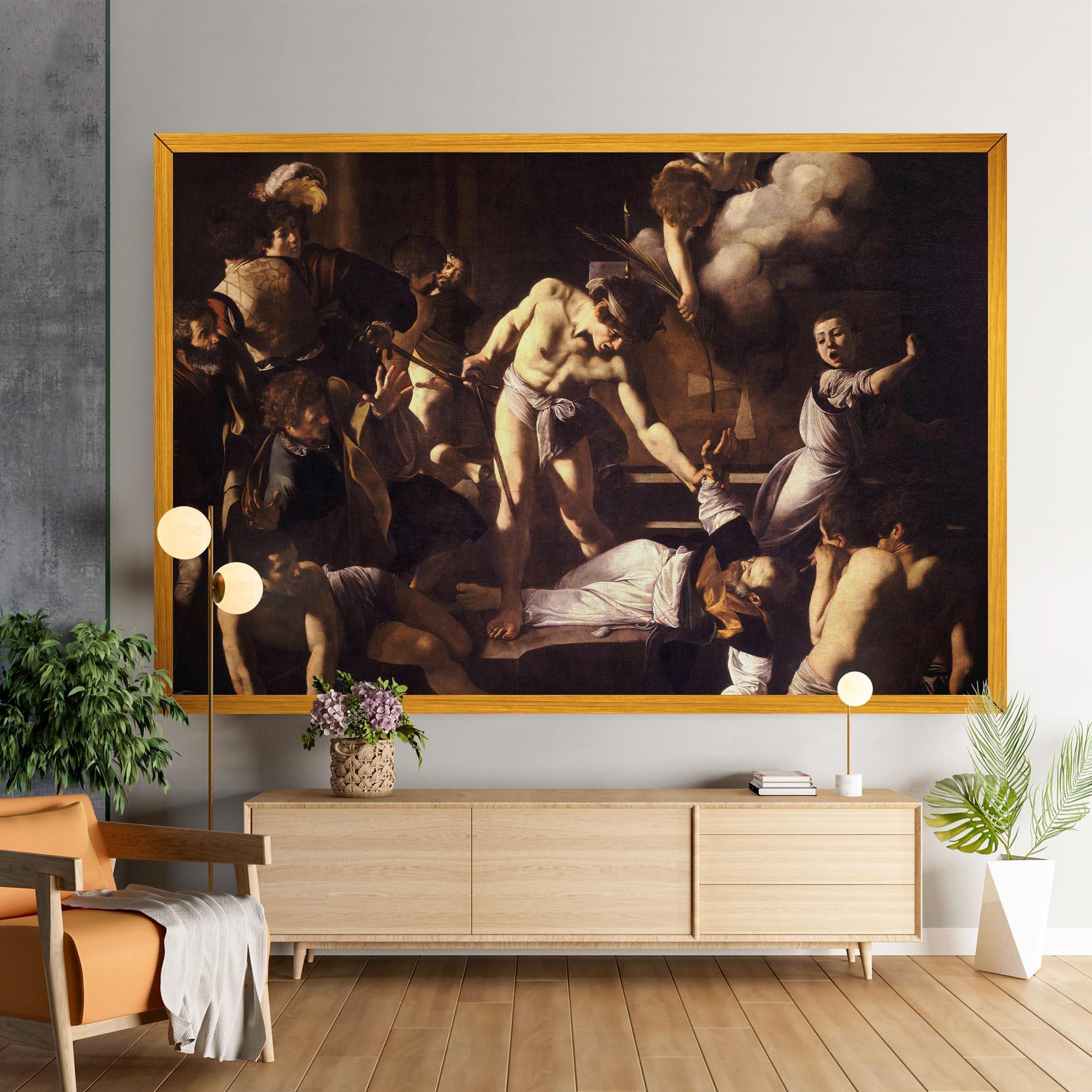 Tablou Canvas The Martyrdom mockup 9