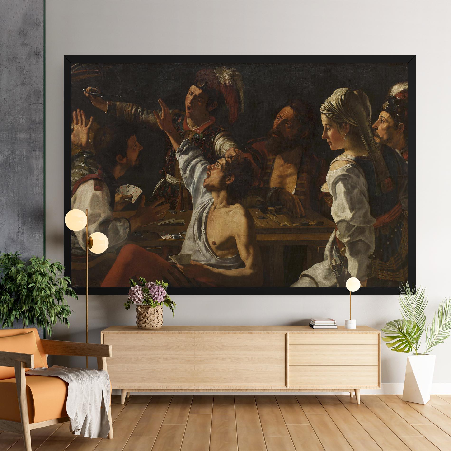 Tablou Canvas Rombouts Backgammon mockup 9