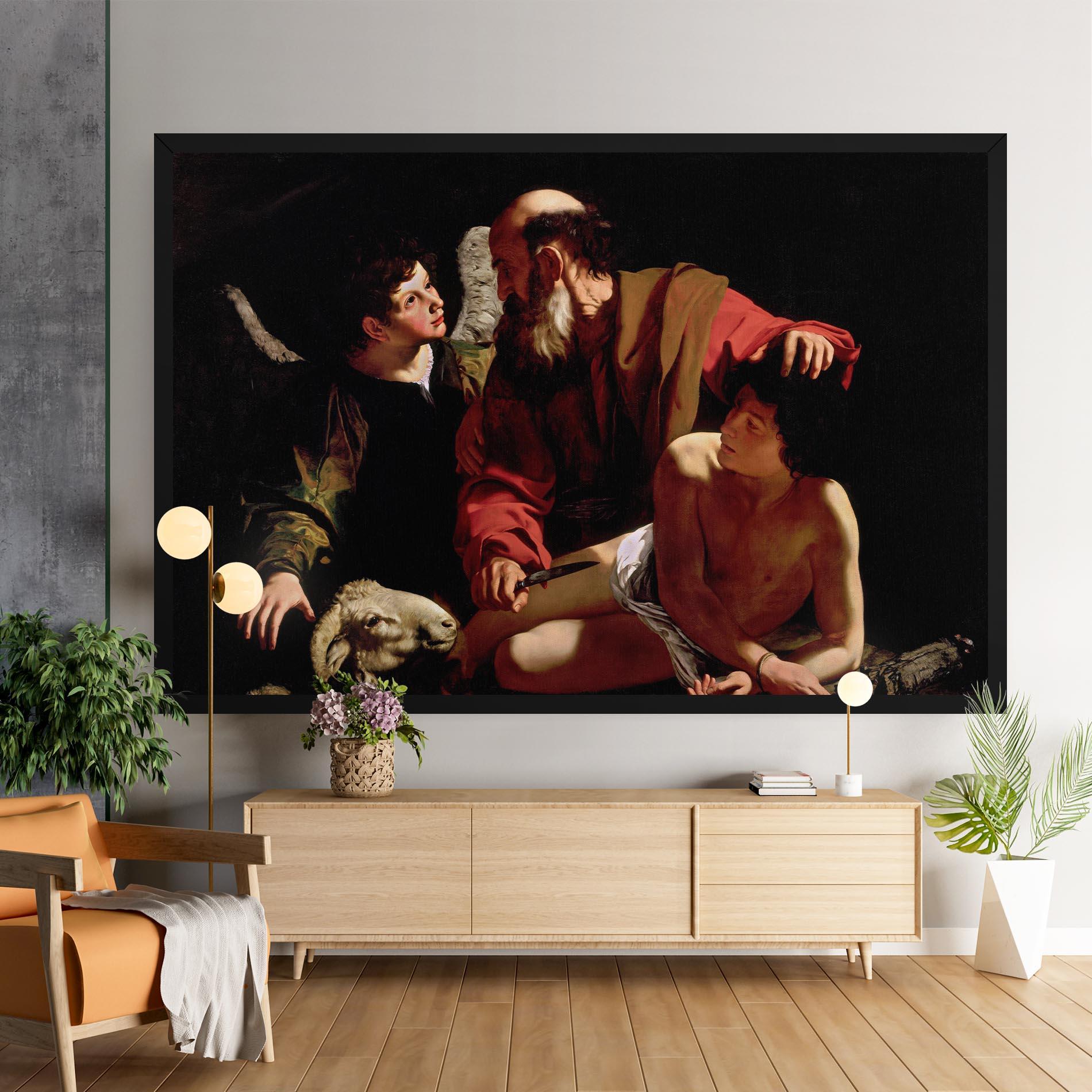 Tablou Canvas Sacrifice Of Isaac mockup 9