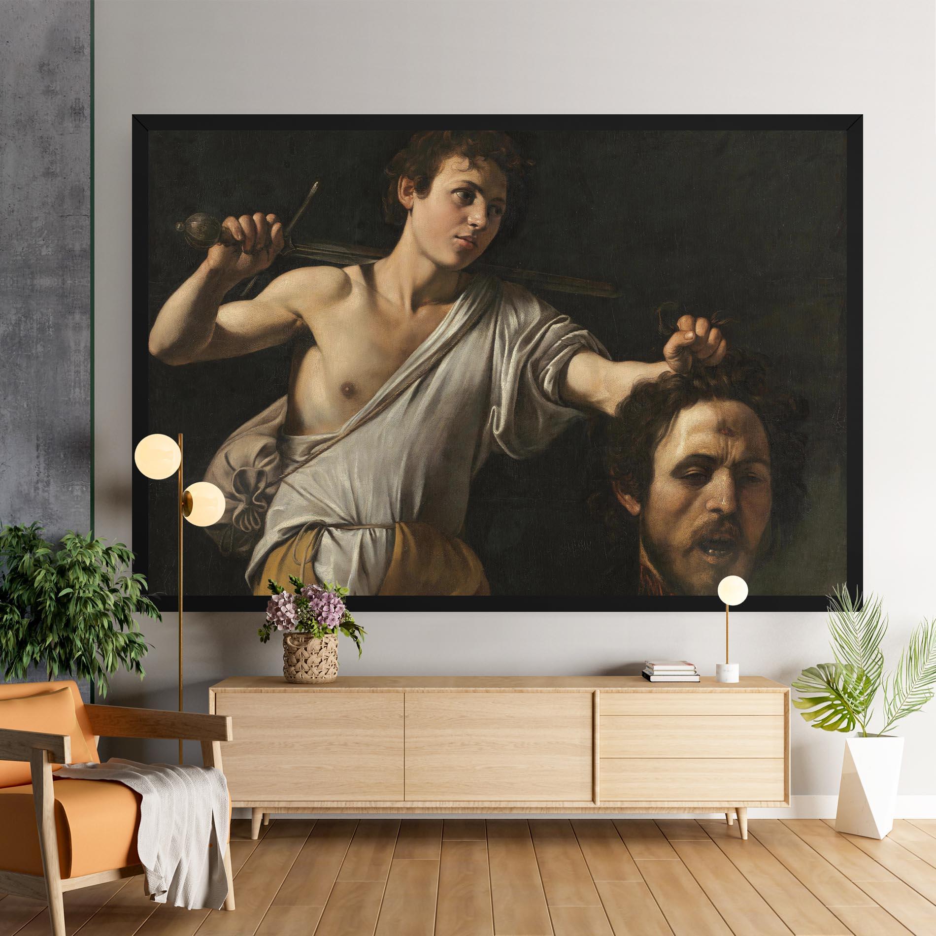 Tablou Canvas The Head Of Goliath mockup 9