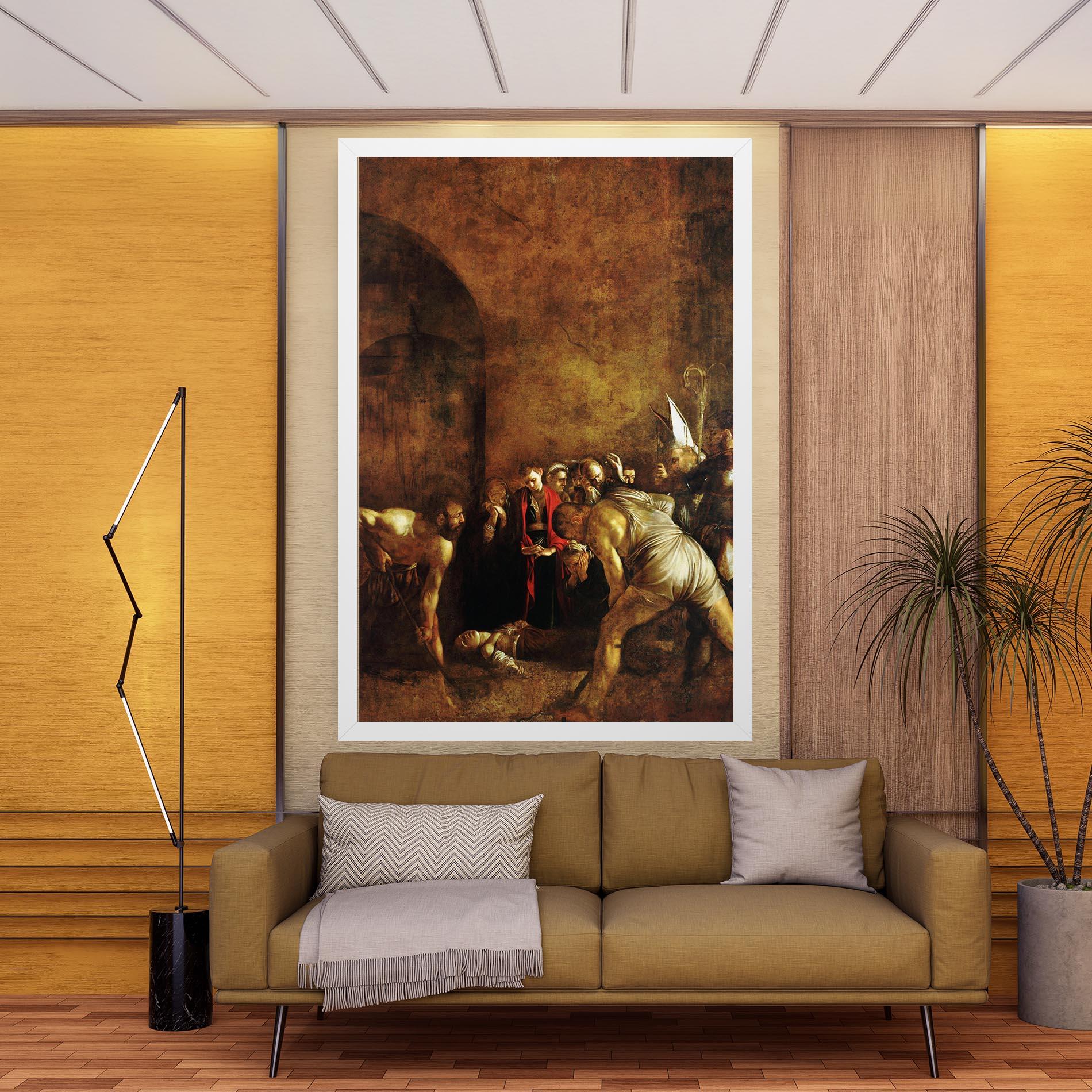 Tablou Canvas Burial Of Saint Lucy mockup 9