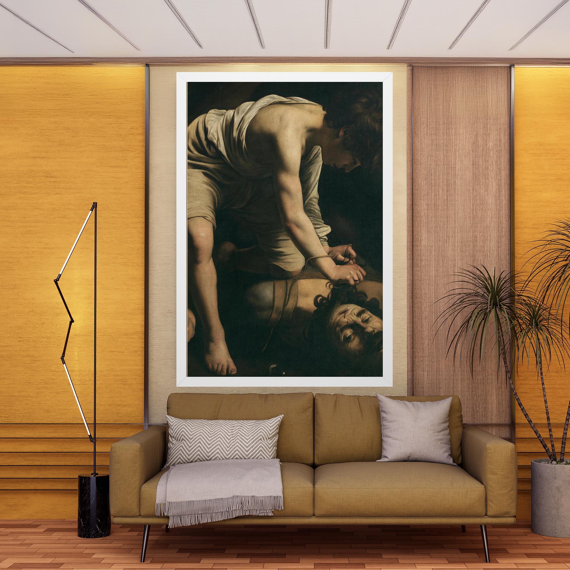 Tablou Canvas David And Goliath mockup 9