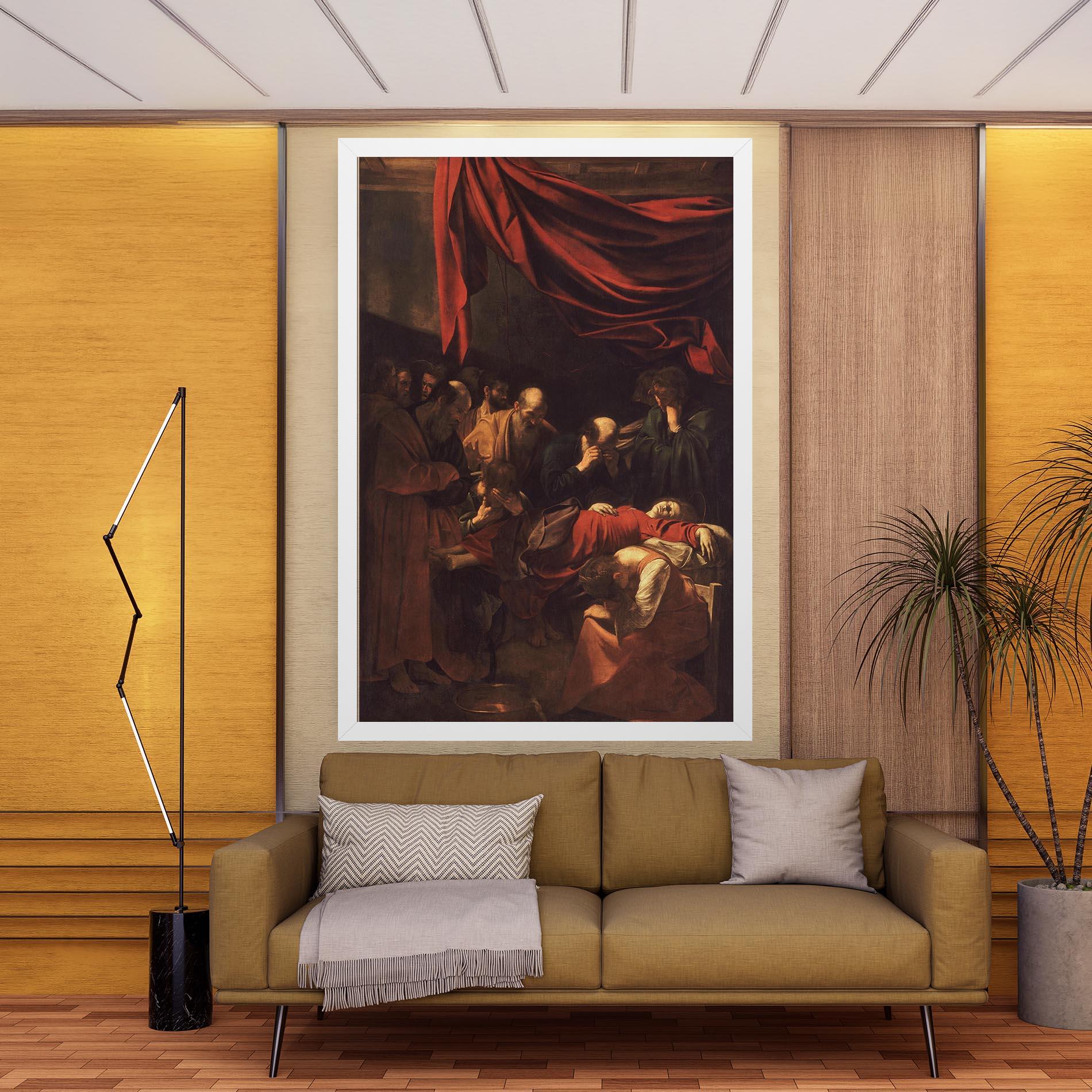 Tablou Canvas Death Of The Virgin mockup 9