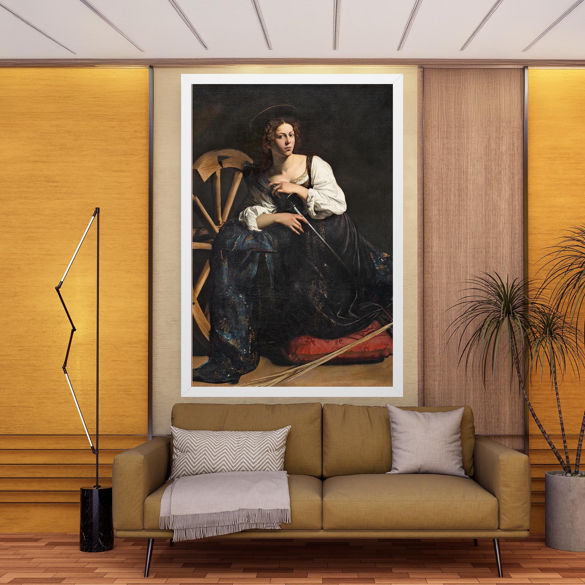Tablou Canvas Saint Catherine Of Alexandria mockup 9