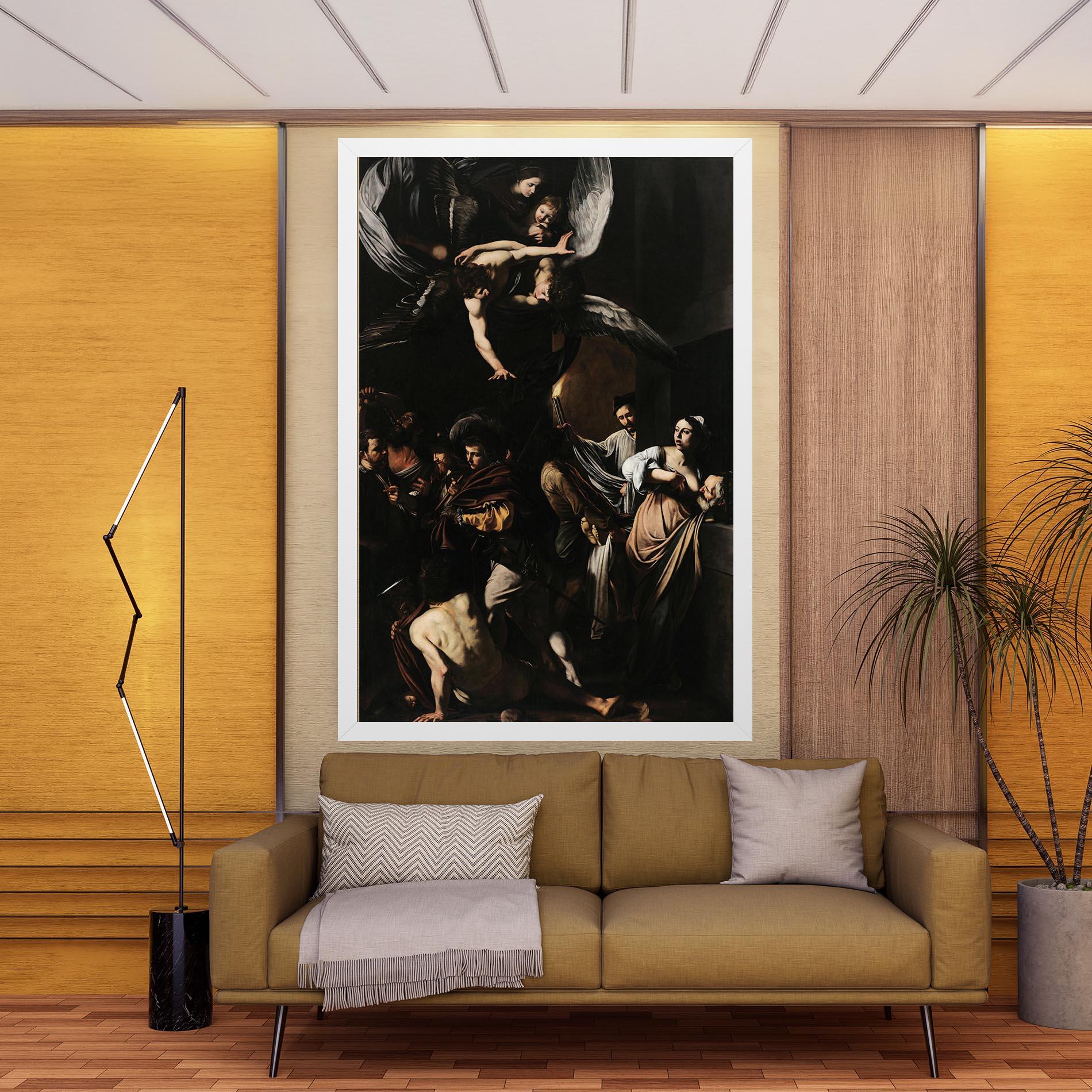 Tablou Canvas Sette Opere Di Misericordia mockup 9